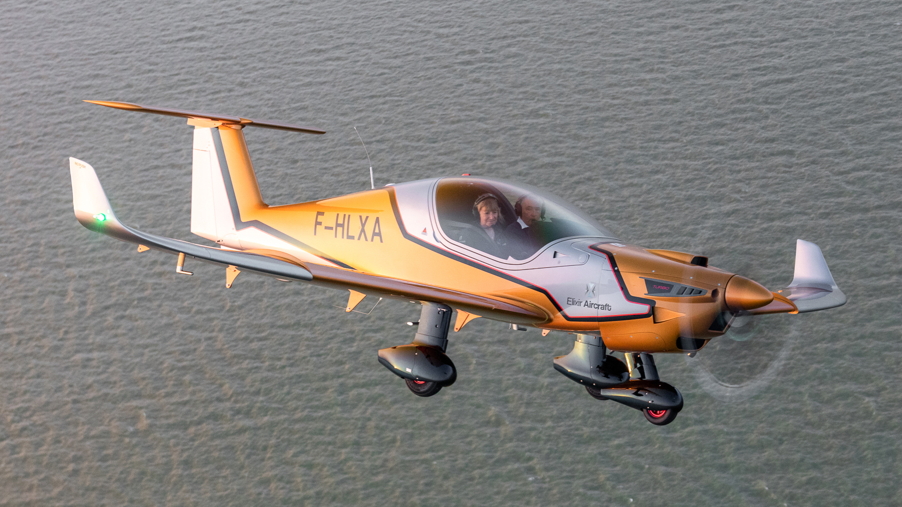 The Elixir, a two-seat trainer and recreational airplane, will make its U.S. debut at EAA AirVenture. Photo courtesy of Elixir Aircraft.
