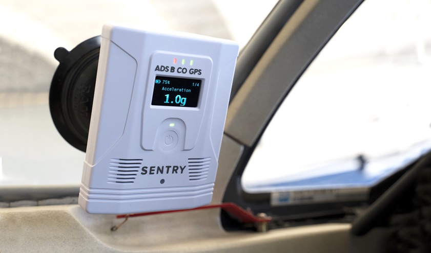 ForeFlight’s newest Sentry iteration, the Sentry Plus. Photo courtesy of Sporty's Pilot Shop.