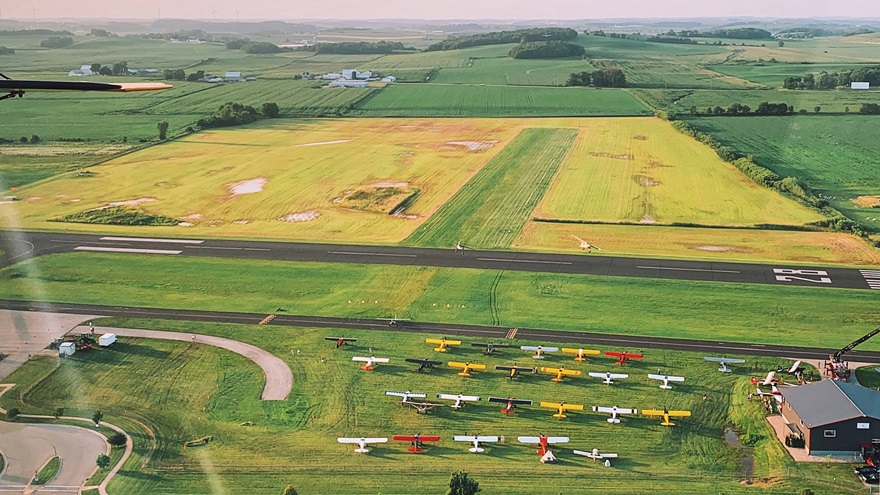 Rock the Ramp has for years made Middleton, Wisconsin, a mandatory stop for pilots on the way to EAA AirVenture Oshkosh. Photo by Alicia Herron.