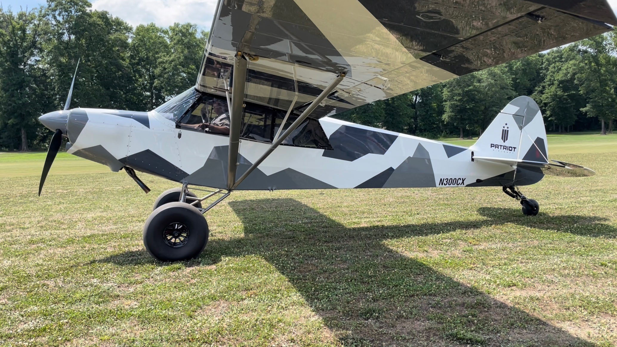 Lap around the patch in new Super Patriot AOPA