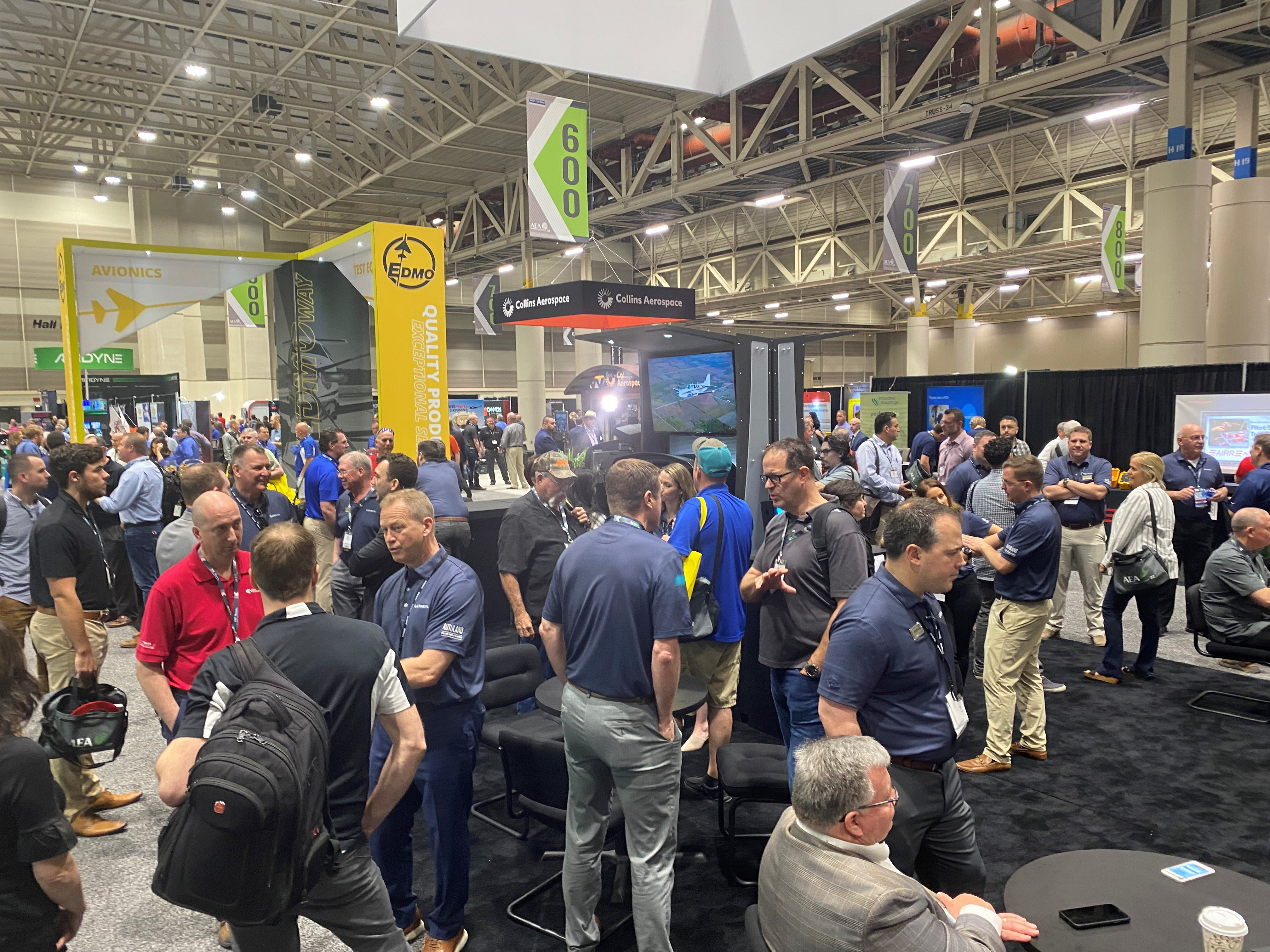 While attendance was likely curtailed to some degree by COVID-19 restrictions that were lifted by the city of New Orleans days before the AEA convention began, AEA staff estimated turnout was not down much from shows held before the pandemic. Photo by Jim Moore.