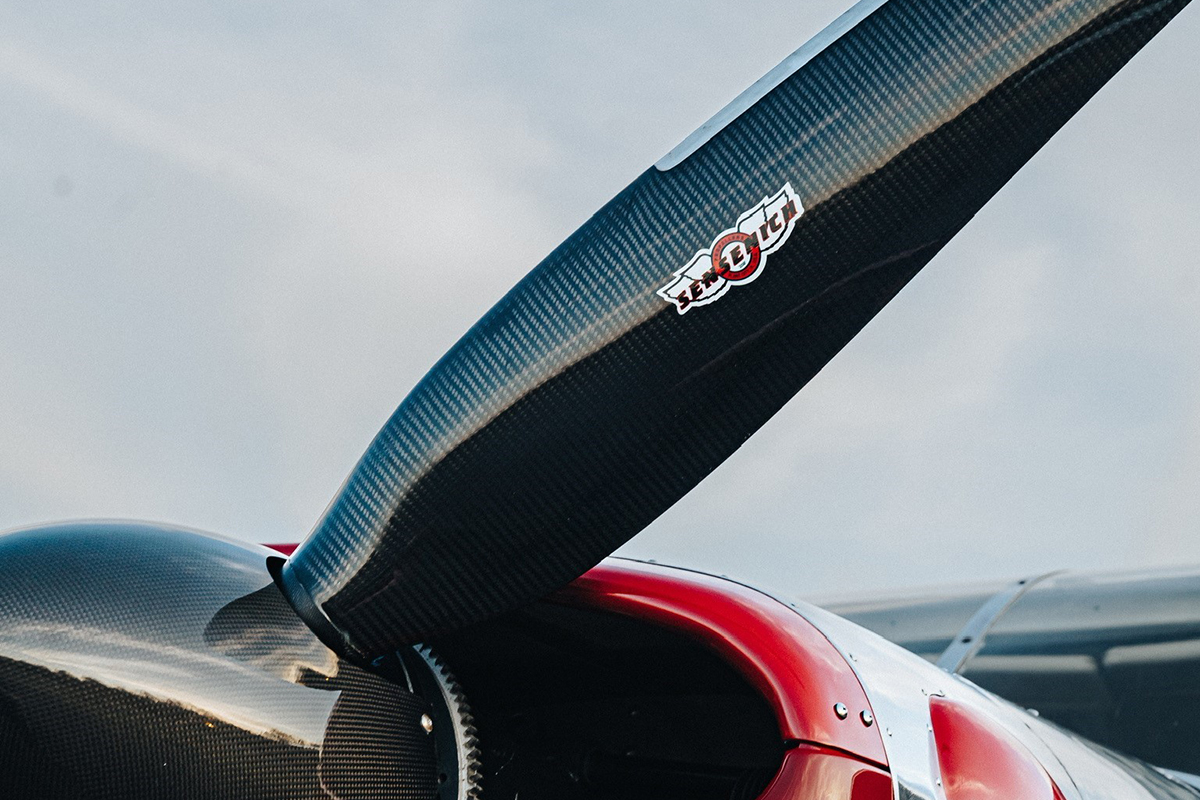 Photo courtesy of Sensenich Propeller Co.