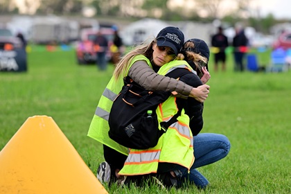 Spectators and event staff were devastated after watching a fatal crash May 20 during the second day of a planned four-day MayDay STOL event. Photo by David Tulis.
