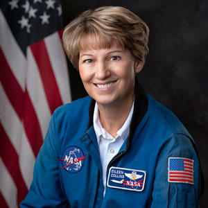 Retired U.S. Air Force Col. Eileen Collins. Photo courtesy of the National Aeronautic Association.