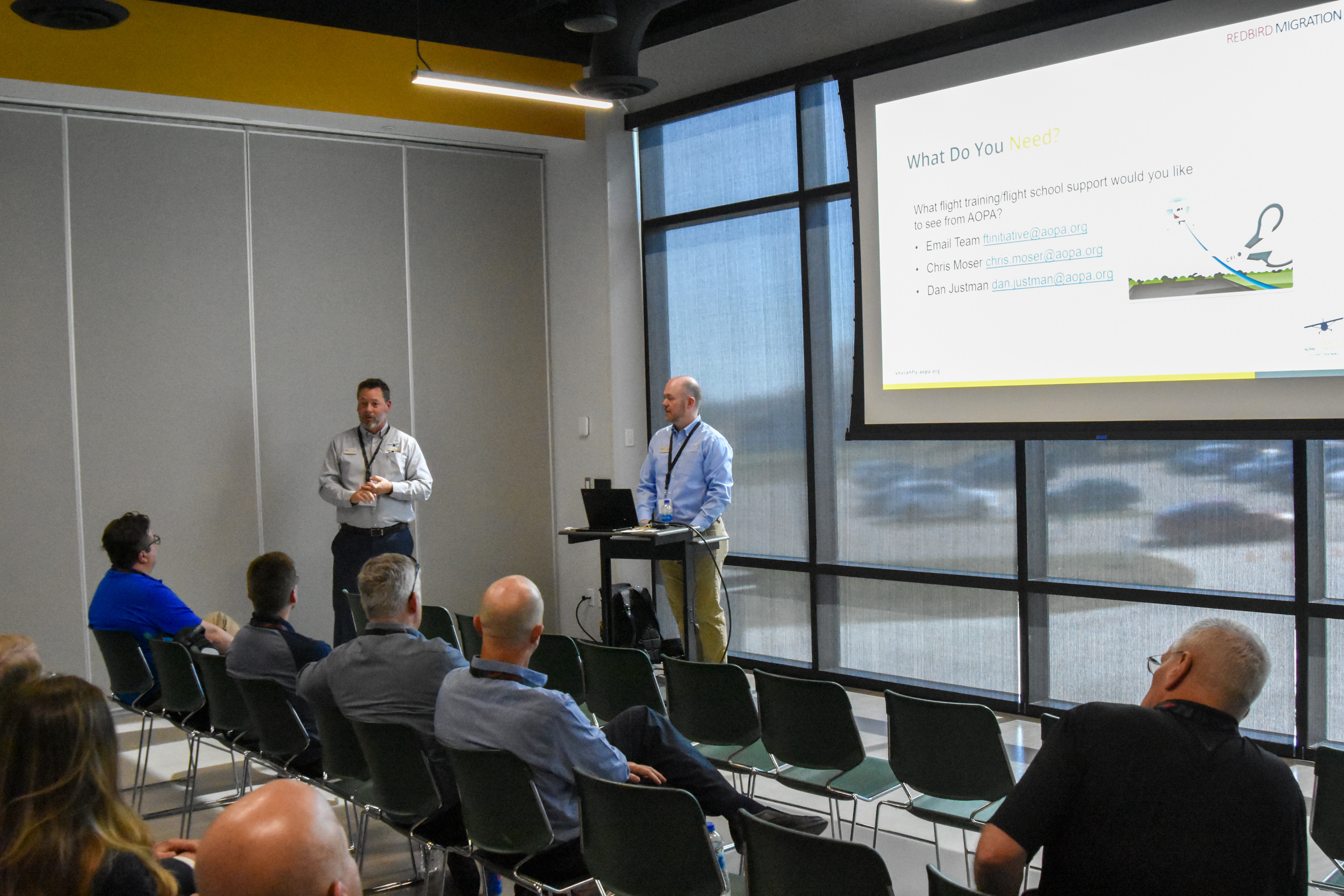 Redbird Migration offered many presentations and other professional development opportunities. Photo by Stephen Schroeder.
