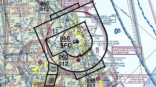 AOPA has concerns with airspace modification proposals in Florida
