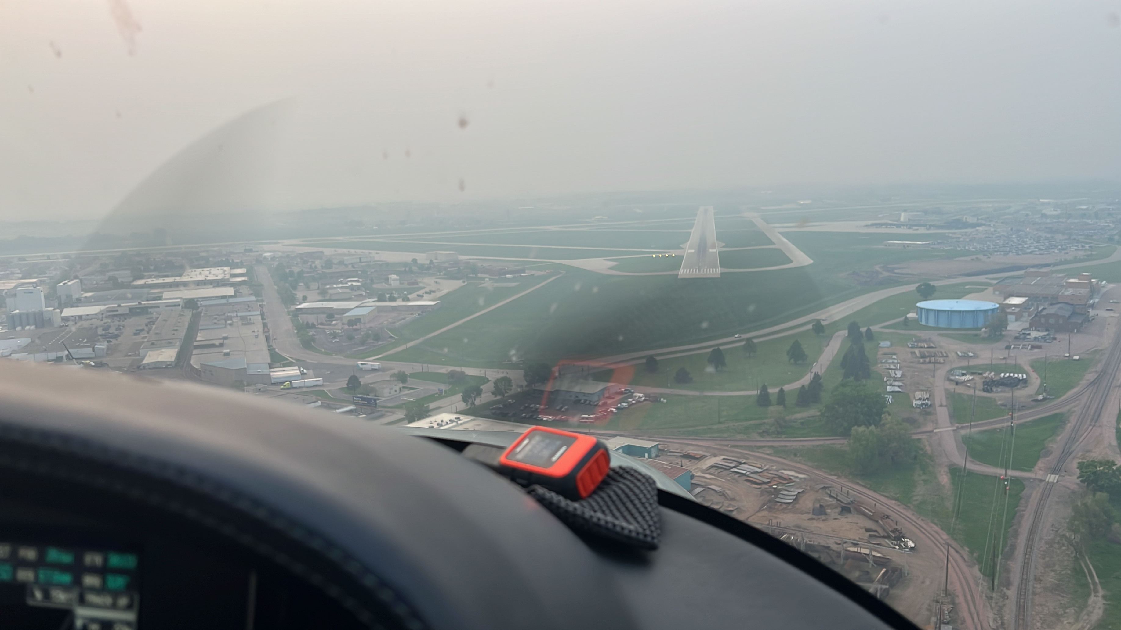 Approaching Sioux Falls, South Dakota. Photo courtesy of Bob Reynolds.