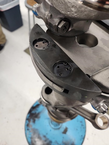 The recent Continental airworthiness directive involves counterweight snap rings that may not be fully seated in their grooves. Photo courtesy of Ryan Dickerson.