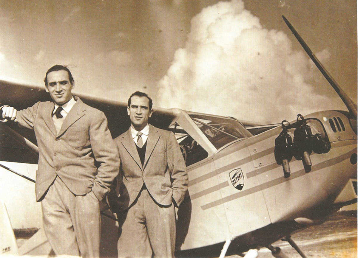 The Pascale brothers. Photo courtesy of Tecnam. 