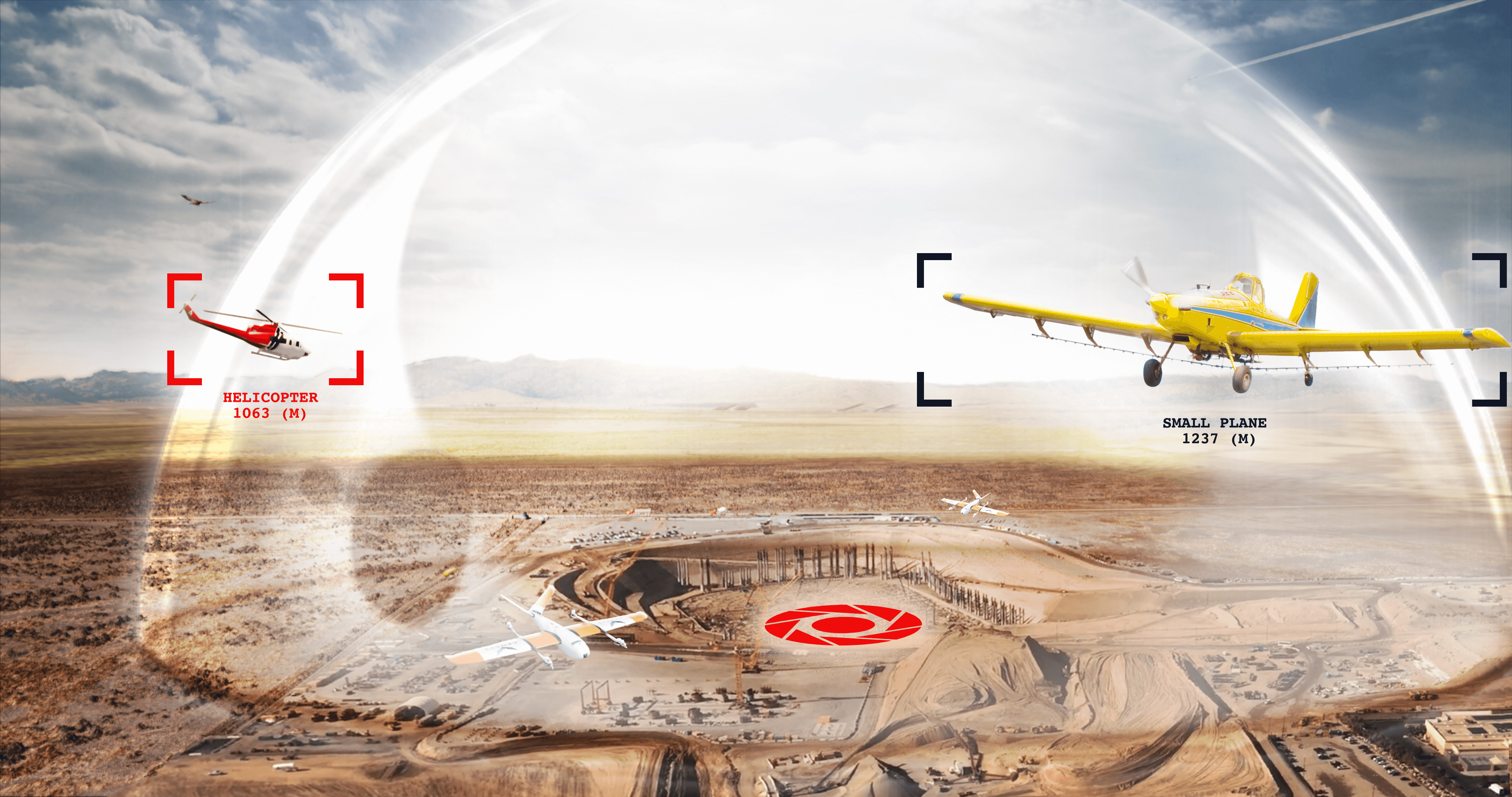 The Casia computer vision system detects aircraft regardless of radio telemetry. Image courtesy of uAvionix.