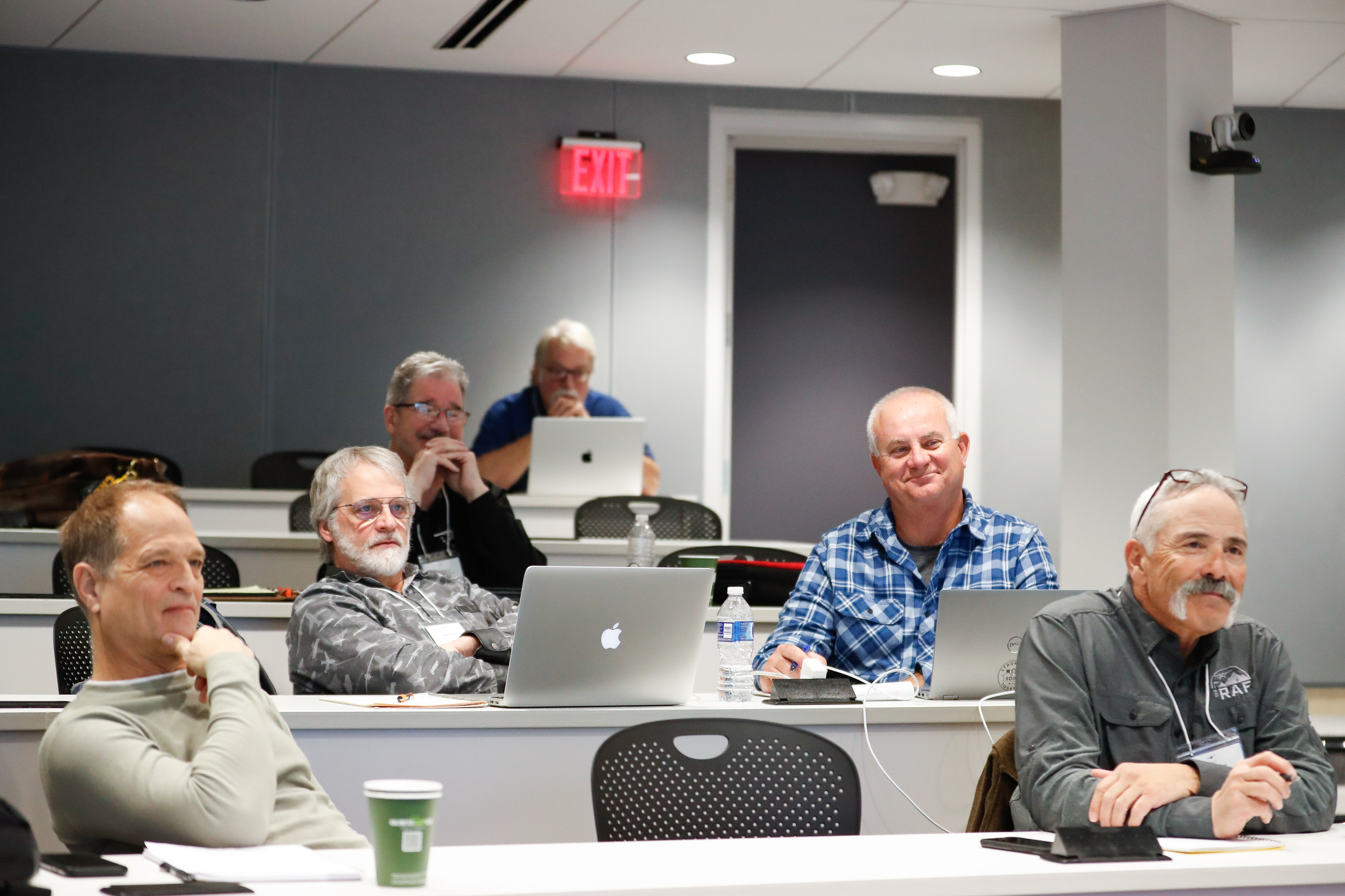 High school educators participate in hands-on exercises and lectures at the AOPA campus to help teach science, technology, engineering, and math skills related to aviation. Photo by Rebecca Boone.