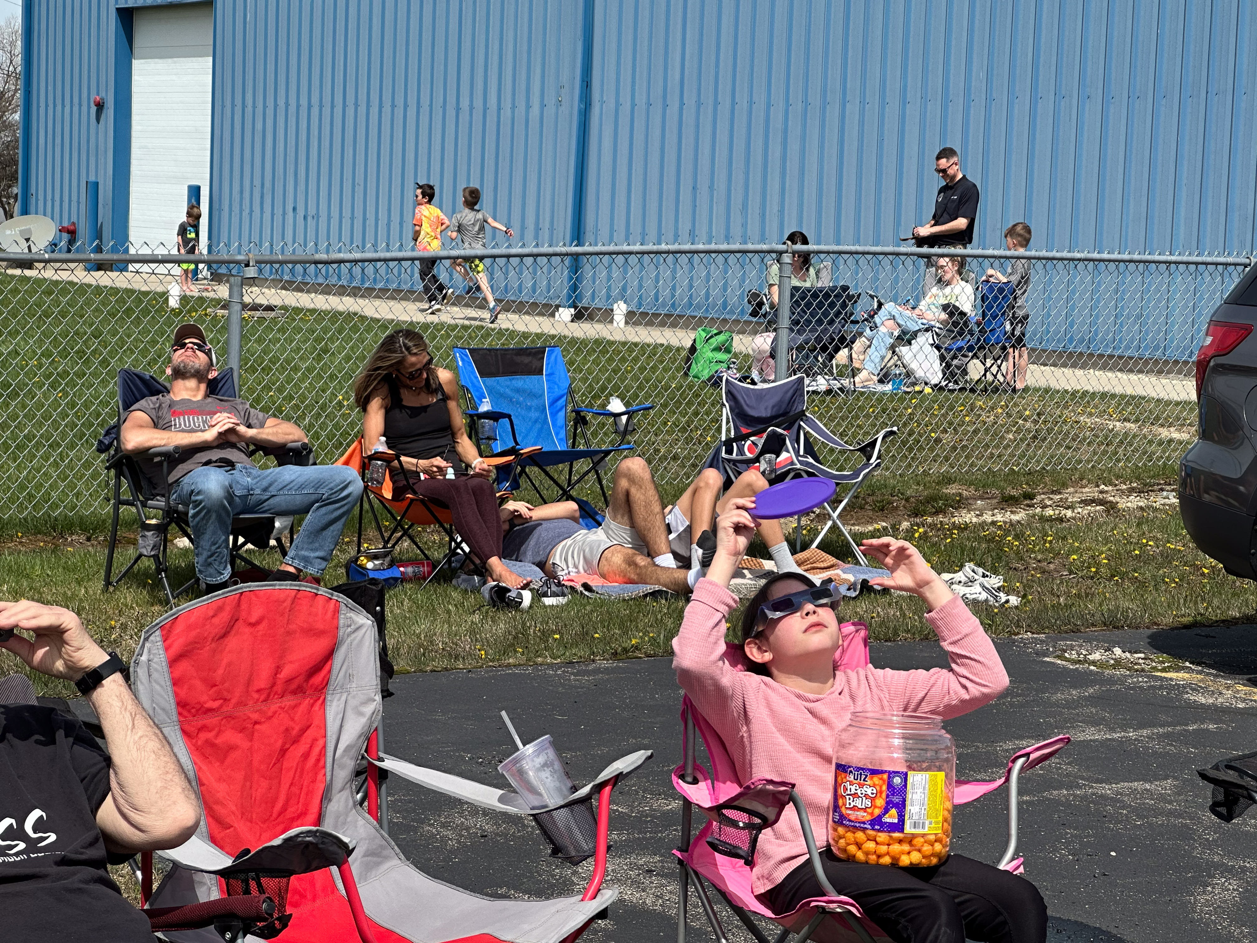 Total eclipse of the sun