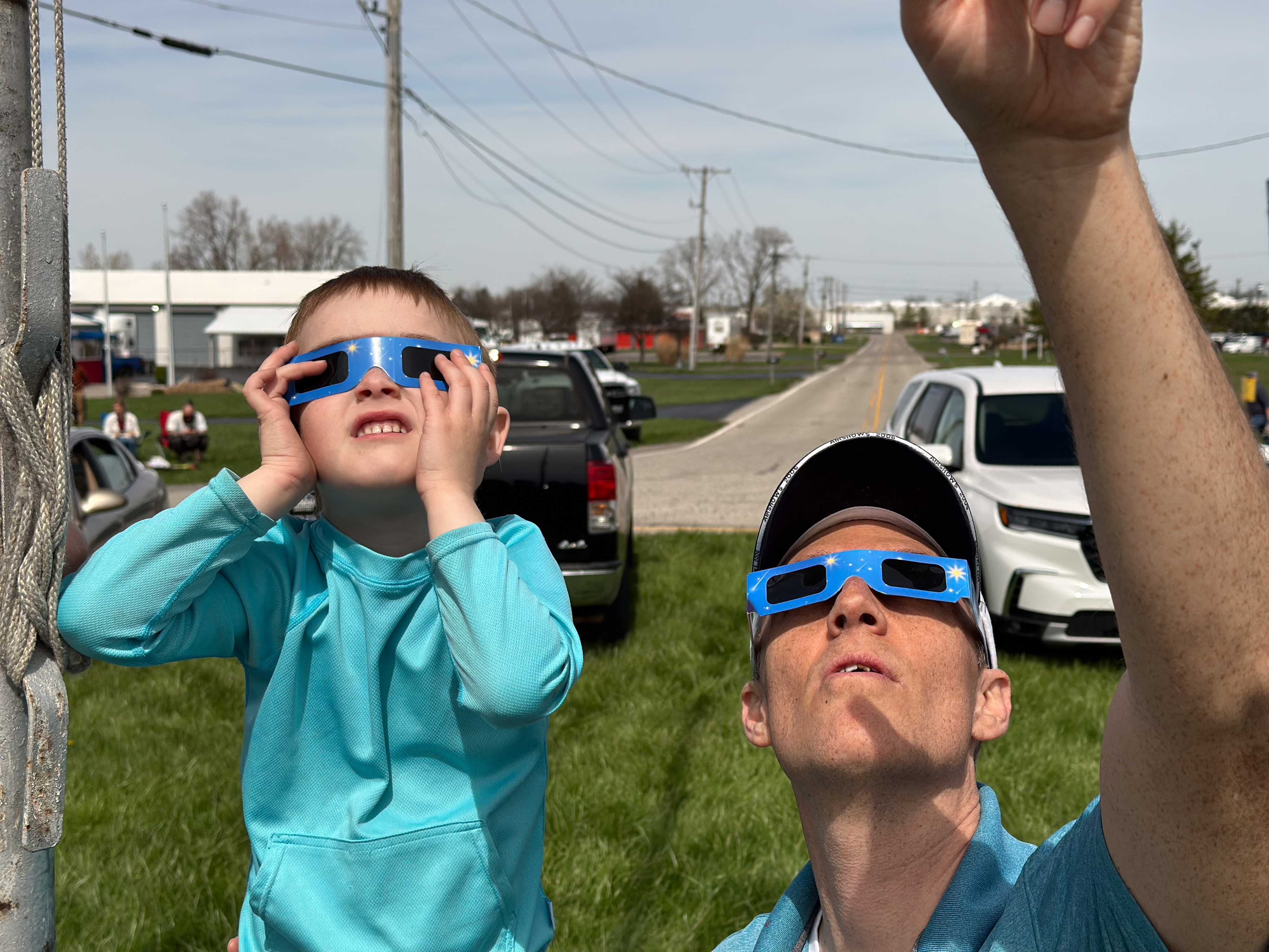 Total eclipse of the sun