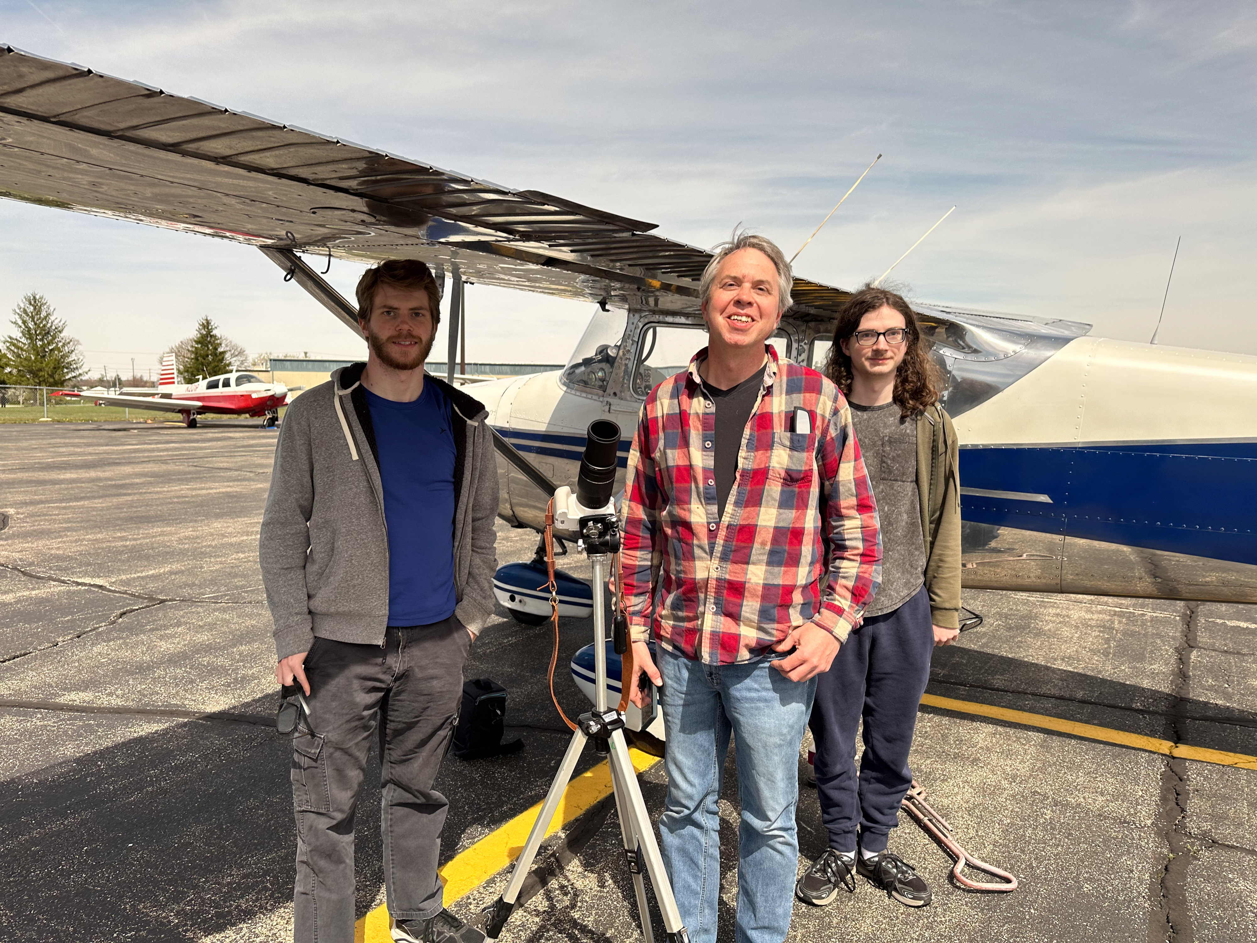 Total eclipse of the sun