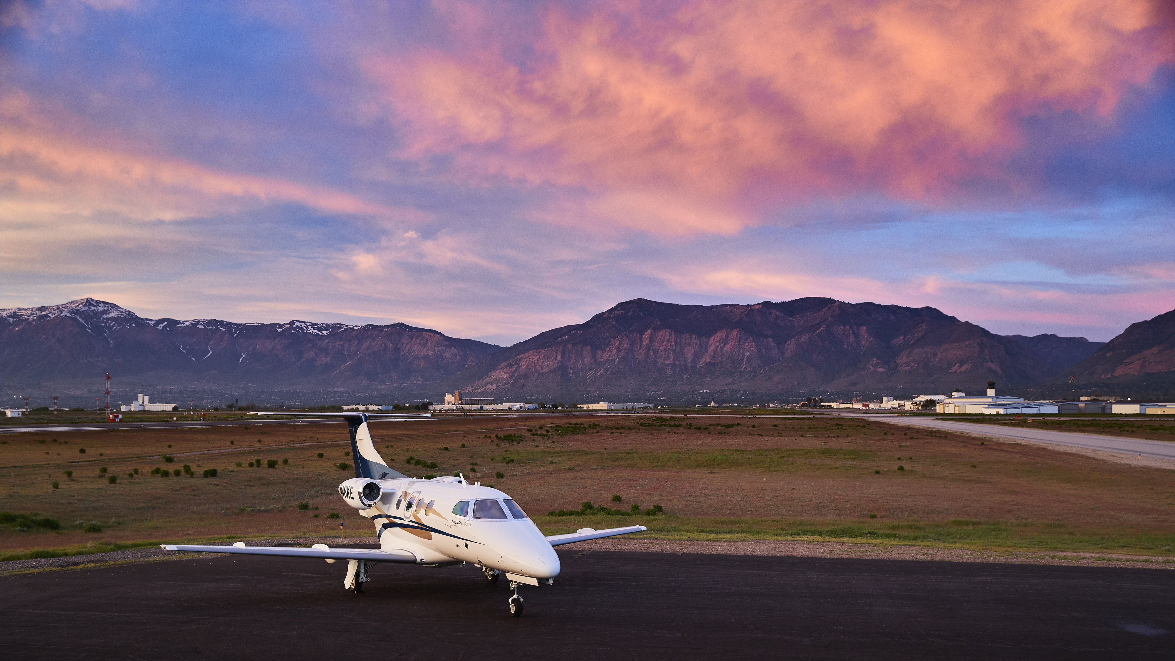 Aircraft broker Guardian Jet announced a move into the light jet and turboprop segments, to handle aircraft including this Embraer Phenom 100. Photo by Mike Fizer.