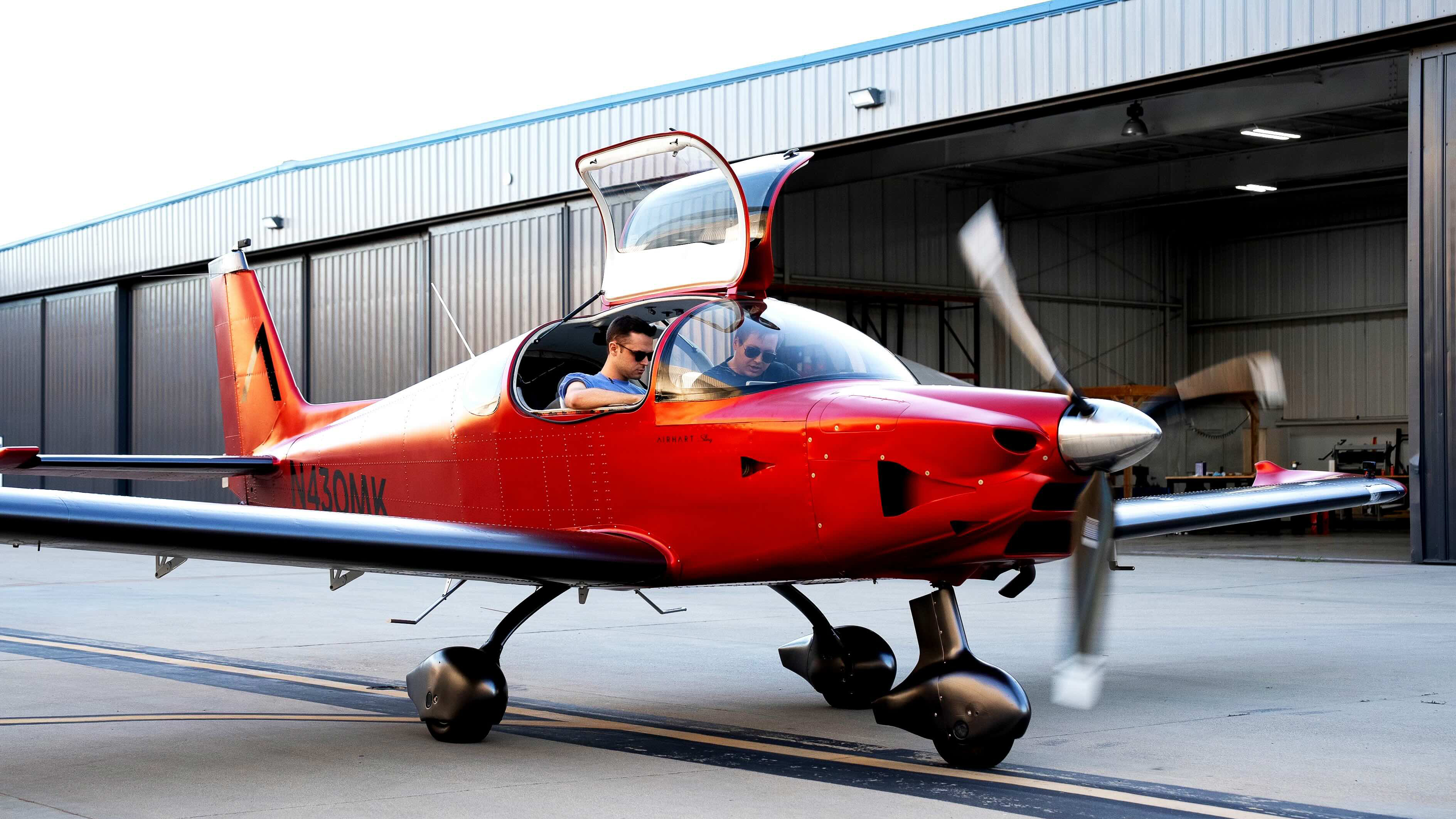 Airhart Sling prototype. Photo courtesy of Airhart Aeronautics.
