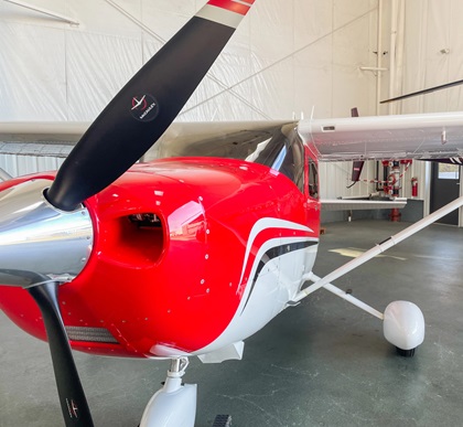 A clean and shiny airplane puts a smile on anyone’s face. Photo courtesy of New England Aircraft Detailing.