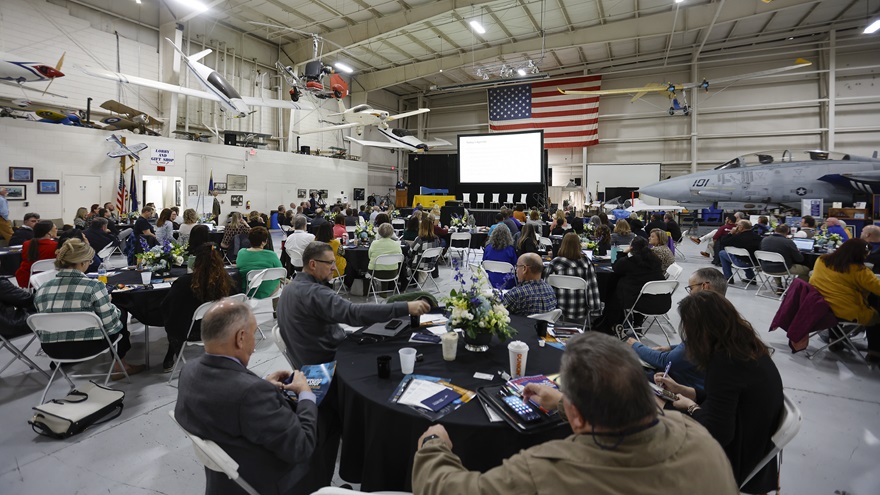 About 170 guests enjoyed an introduction to the CPC led by the AOPA Foundation. Photo by Chris Rose. 