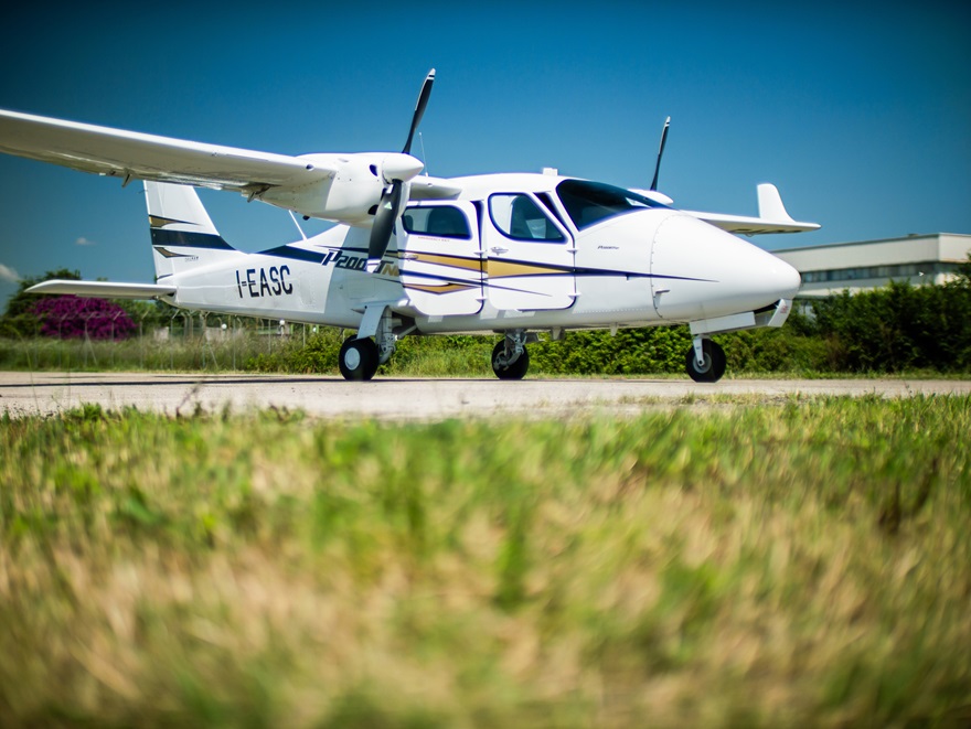 Redesigned windows and doors improve visibility and access. Photo courtesy of Tecnam.