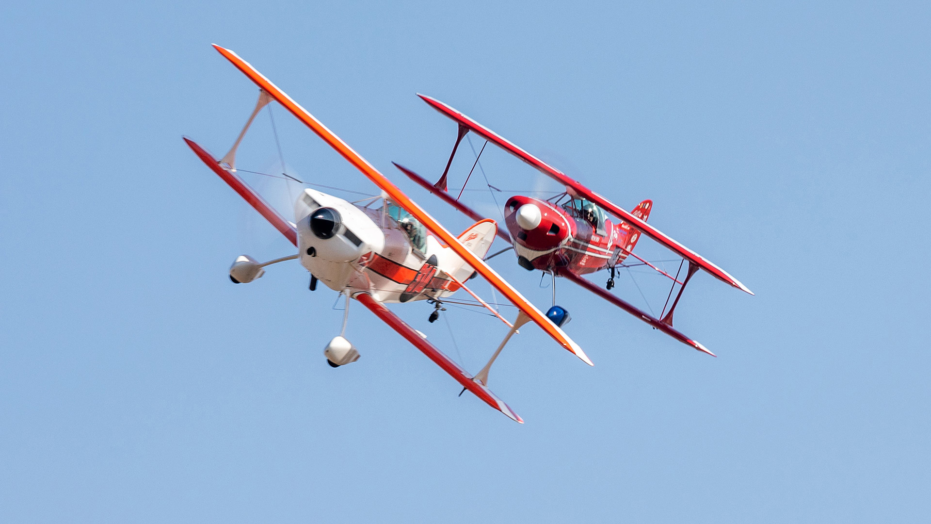 Biplanes returned to the National Championship Air Races after missing the 2023 event. Photo courtesy of the Reno Air Racing Association.