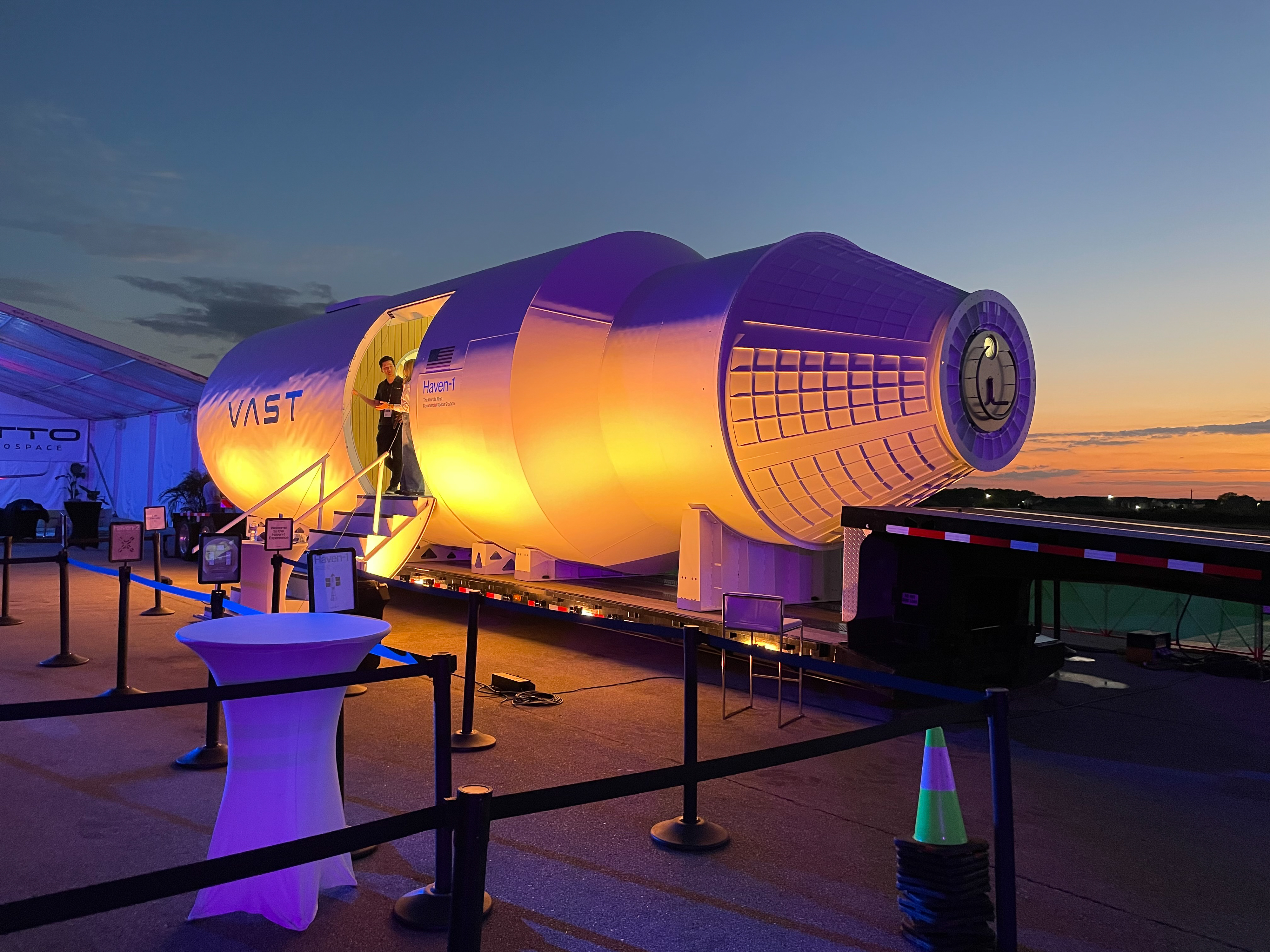 Vast Inc. is vying to supply NASA with an orbiting replacement for the International Space Station, which will retire in 2030. Photo by Tom Haines.