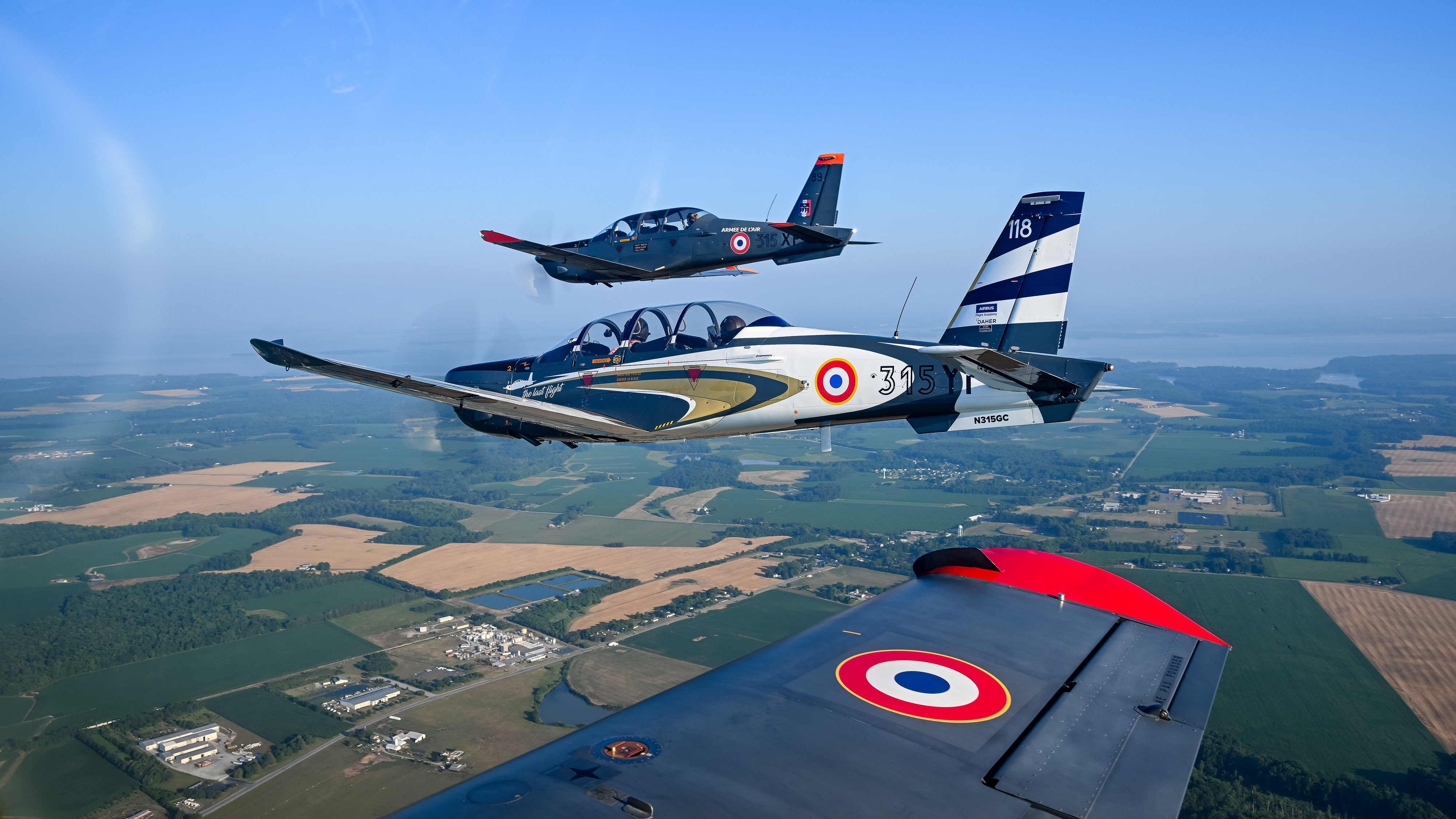 Socata GA pilots rendezvous with French aerobatic team