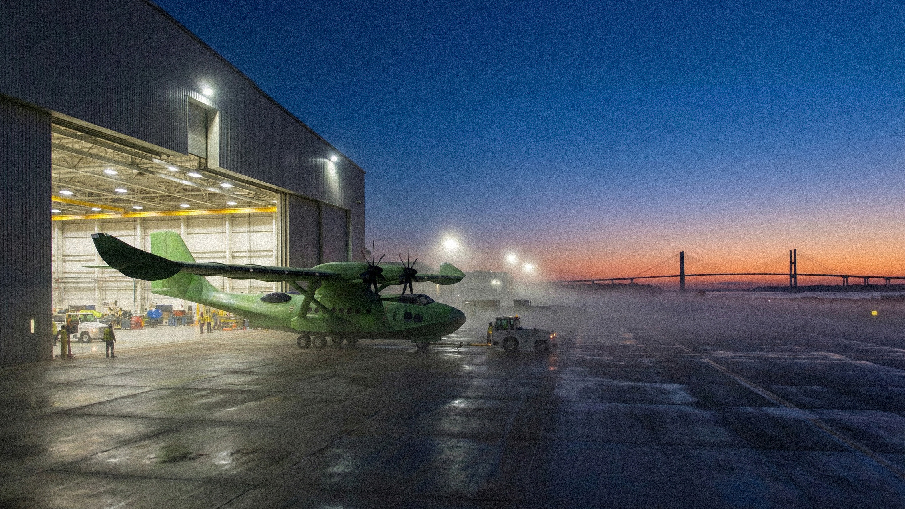 Catalina Aircraft Company has established operations in Vero Beach, Florida, developing a modern amphibious aircraft platform designed for multi-mission use. Render courtesy of Catalina Aircraft Company.
