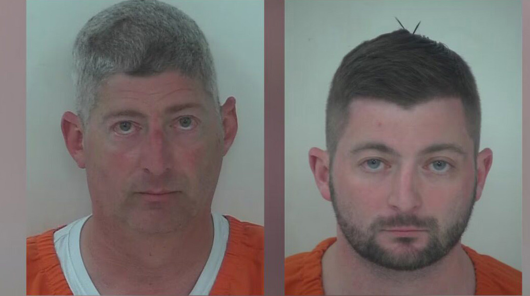 Father, son charged with theft from flight students 