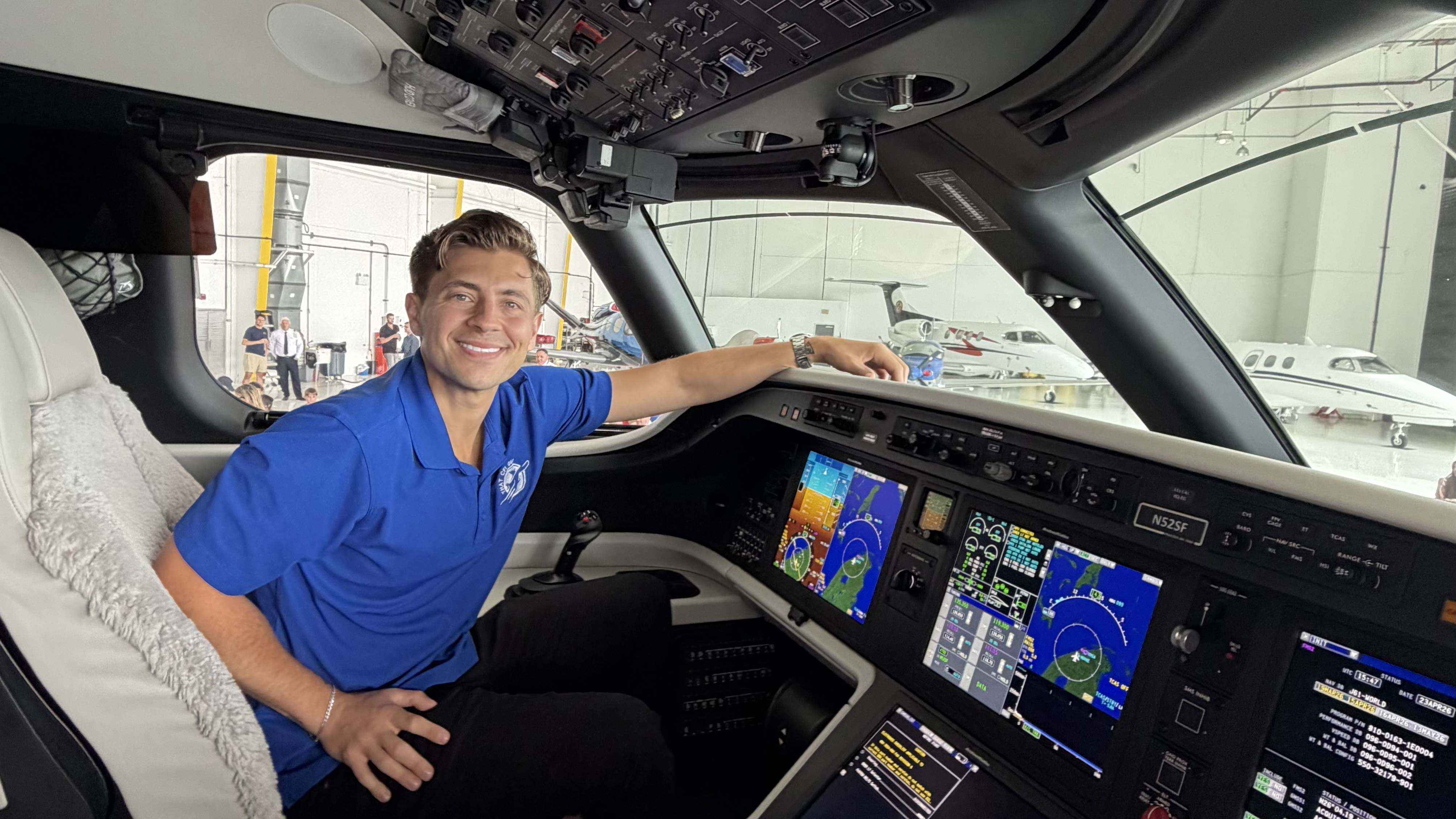 From movie set to Citation Jet