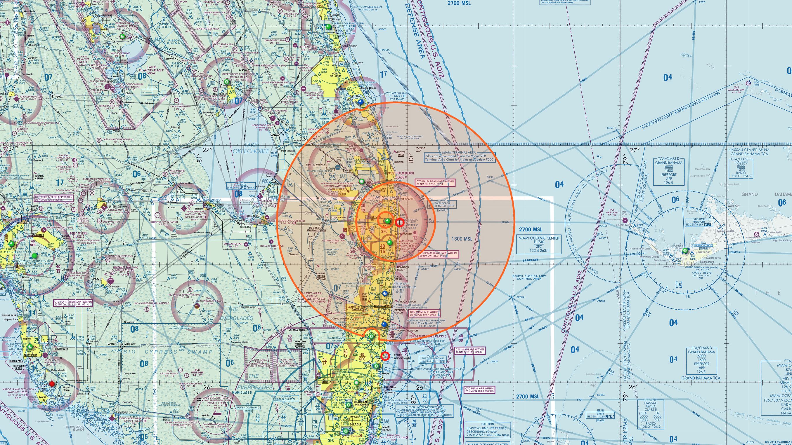 NORAD warns Florida pilots of busy VIP TFR season