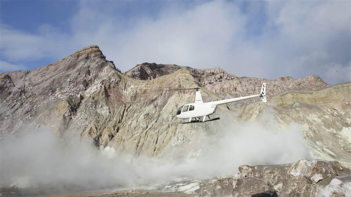 High altitude helicopter flying