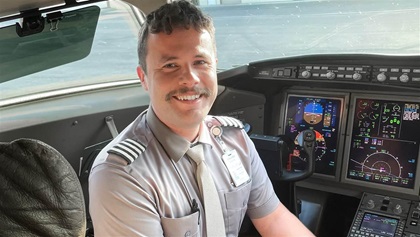 “I saw that, in the commercial side of flying, you definitely got to experience more things outside of the controlled environments of what a CFI would.” —Eduardo Rivera Jr.