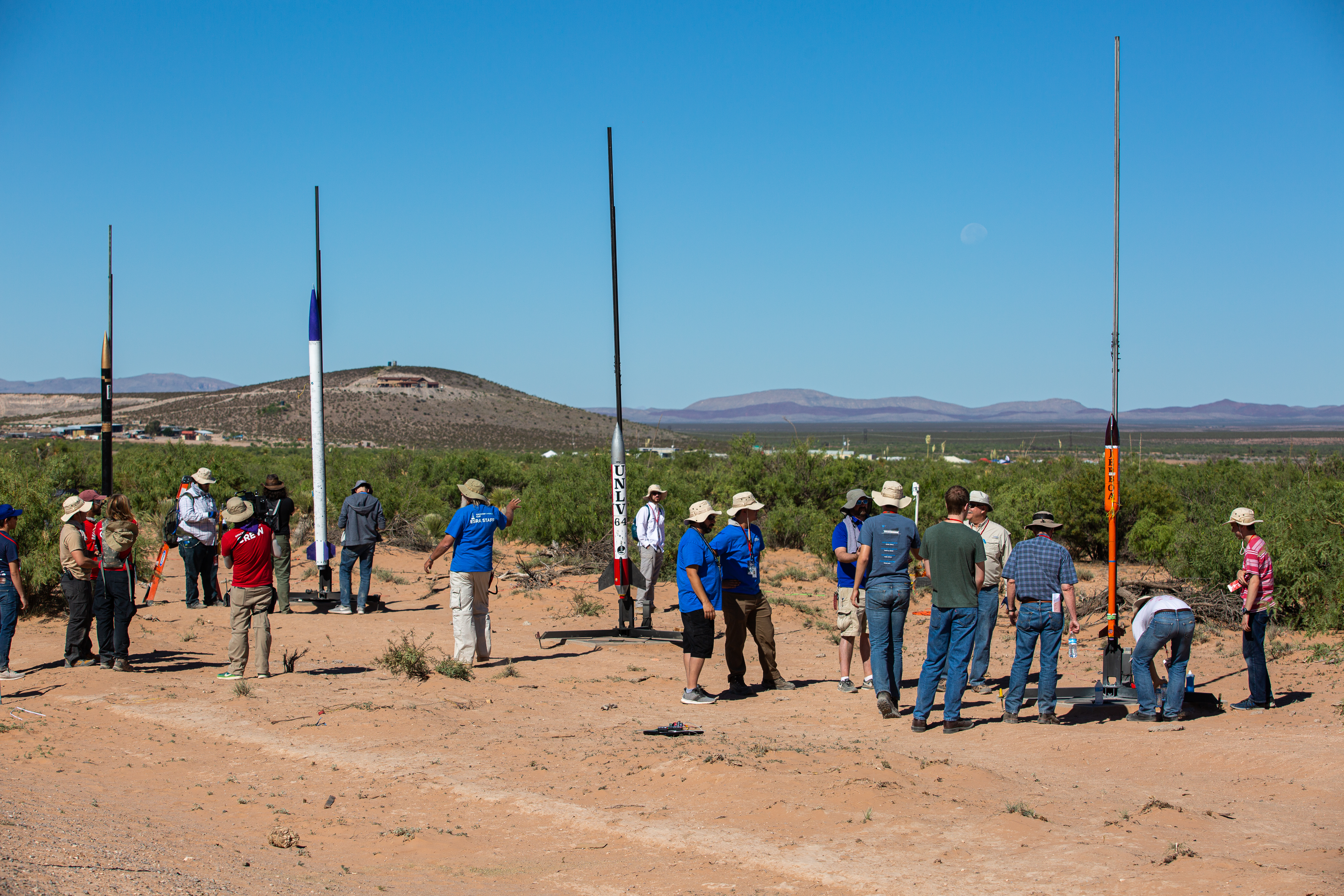 The Rocketeers (photography courtesy of Speaceport America, New Mexico)
