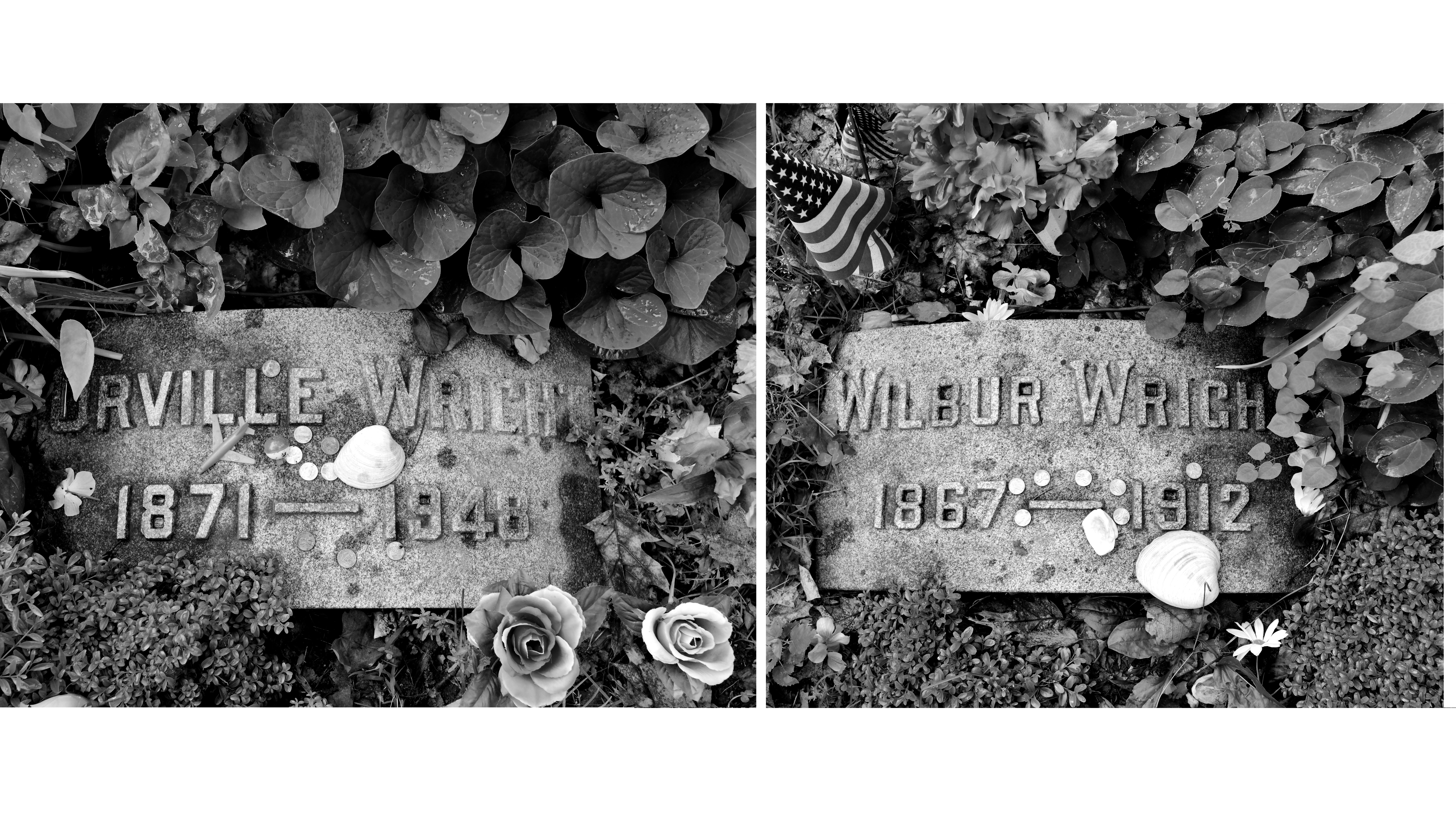 The brothers are buried in Dayton’s Woodland Cemetery and Arboretum.