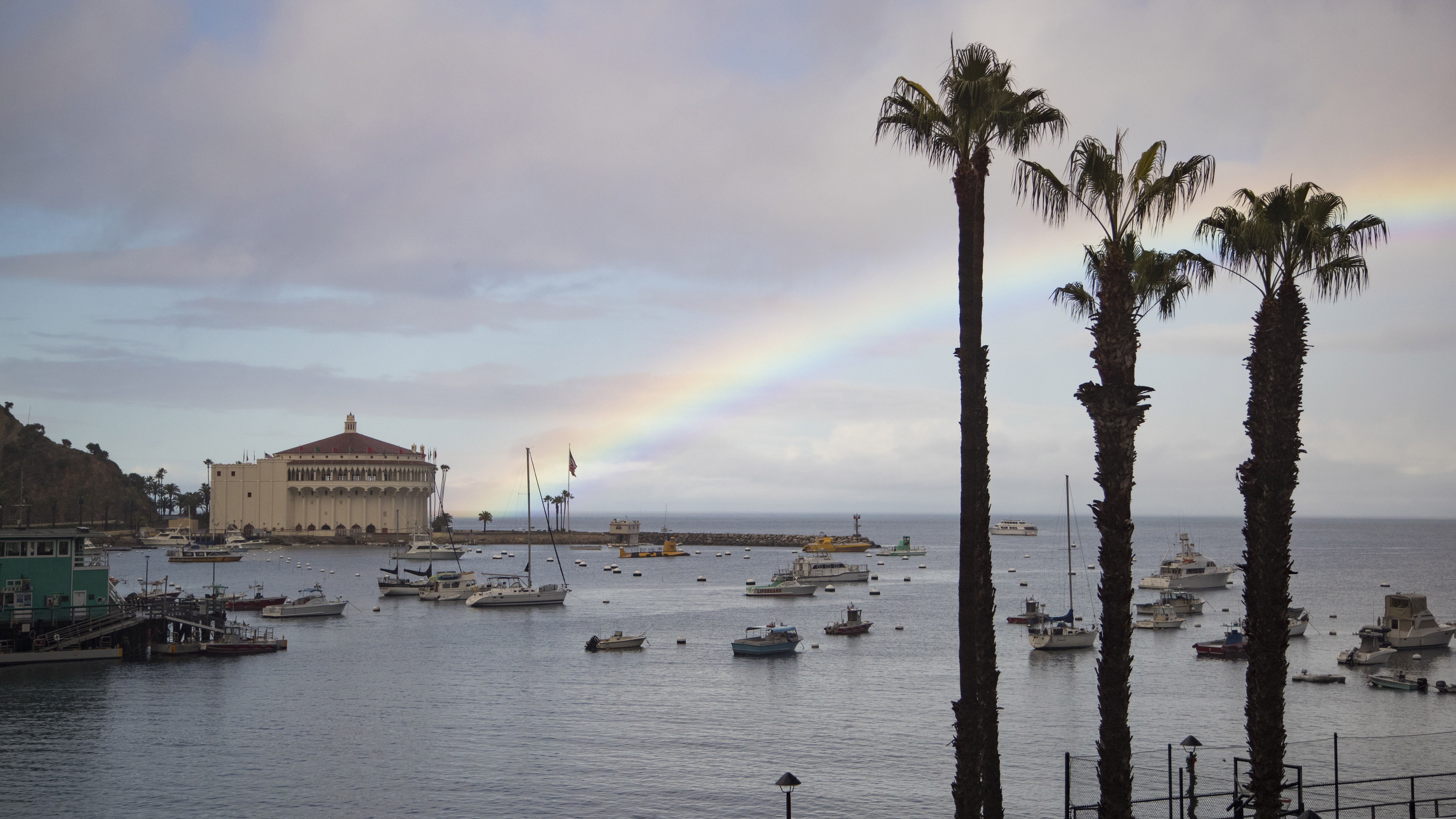 Avalon Bay and the Casino.