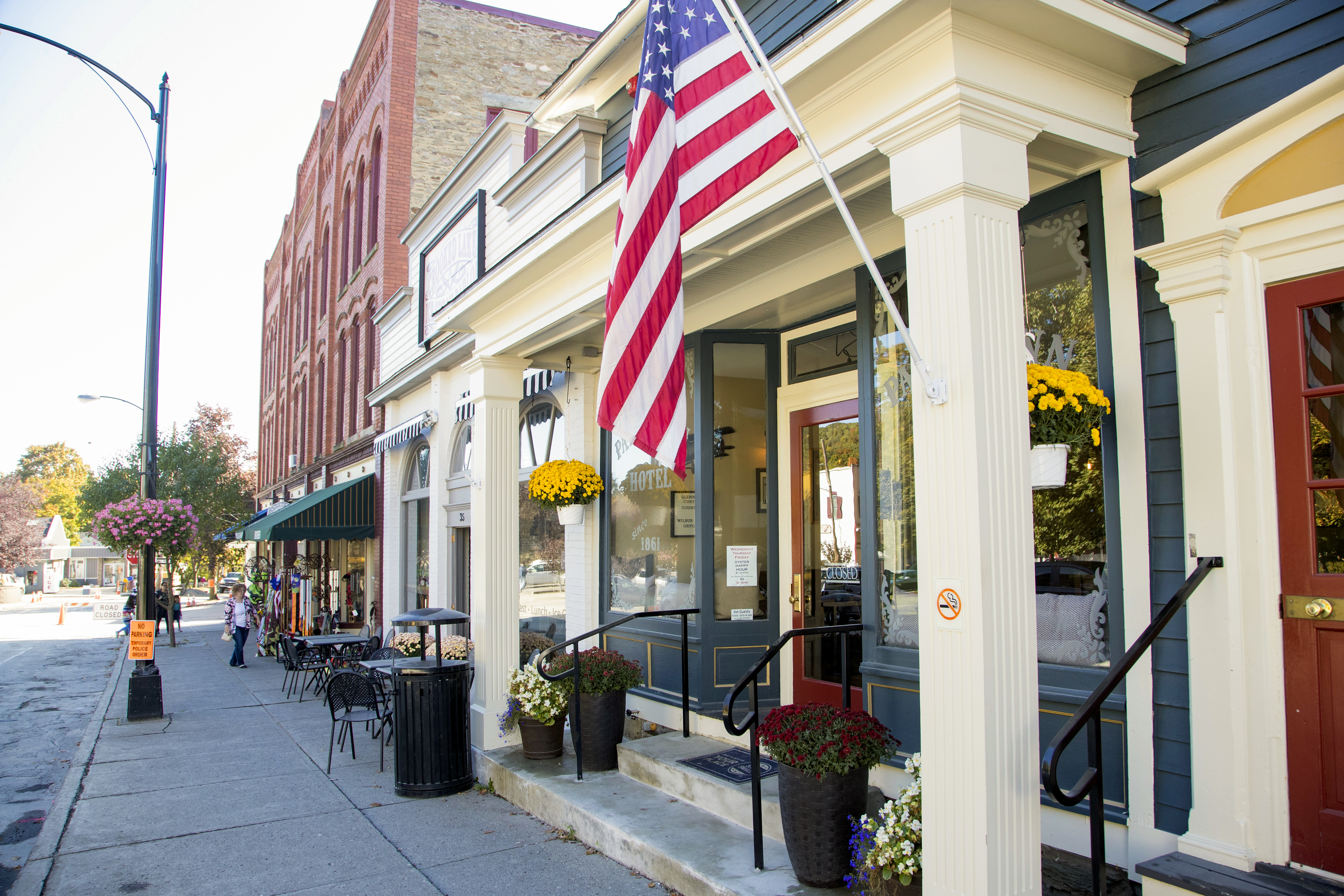 Downtown Hammondsport, New York. Established in 1827.