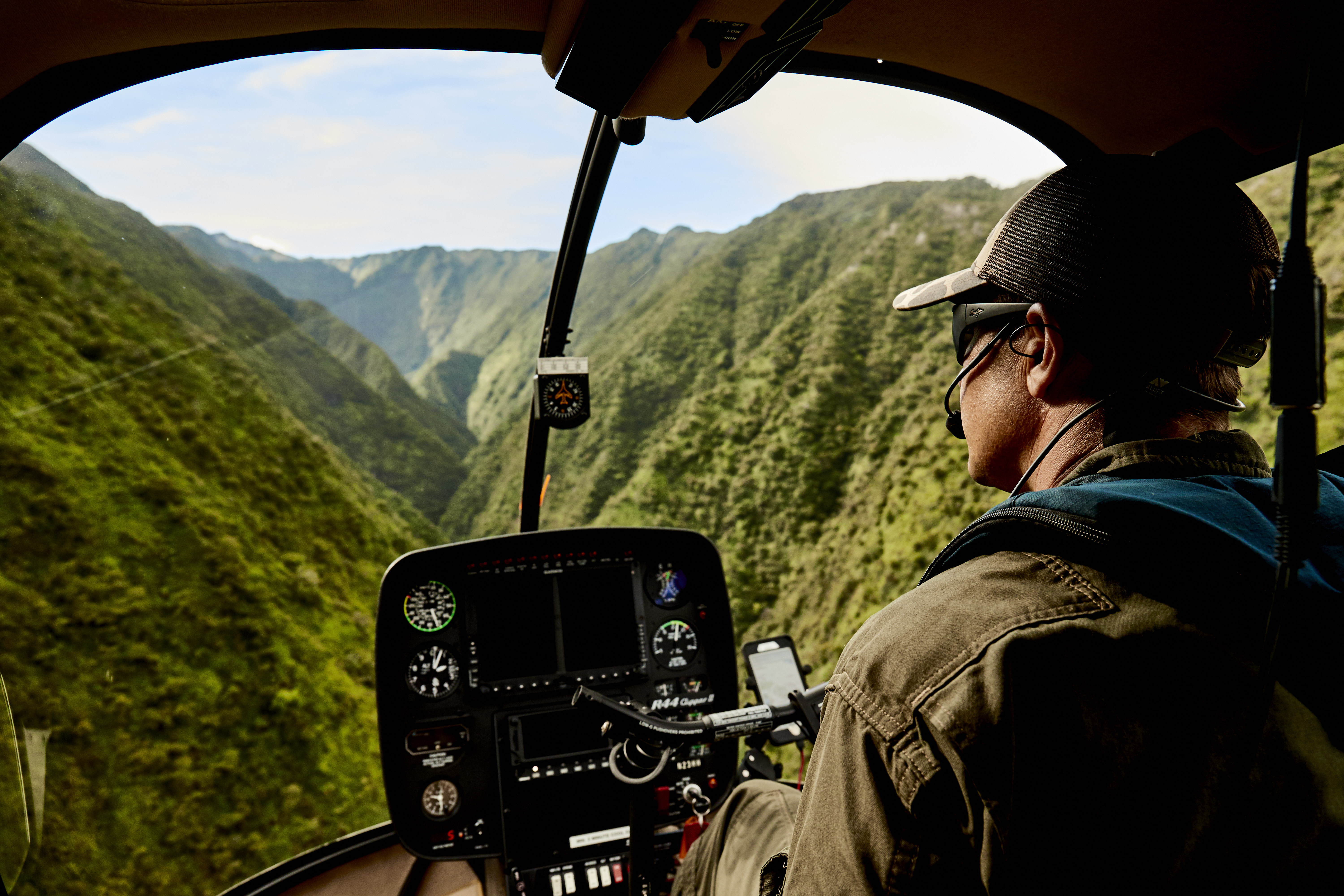 Entering the Wailau Valley of Molokai.