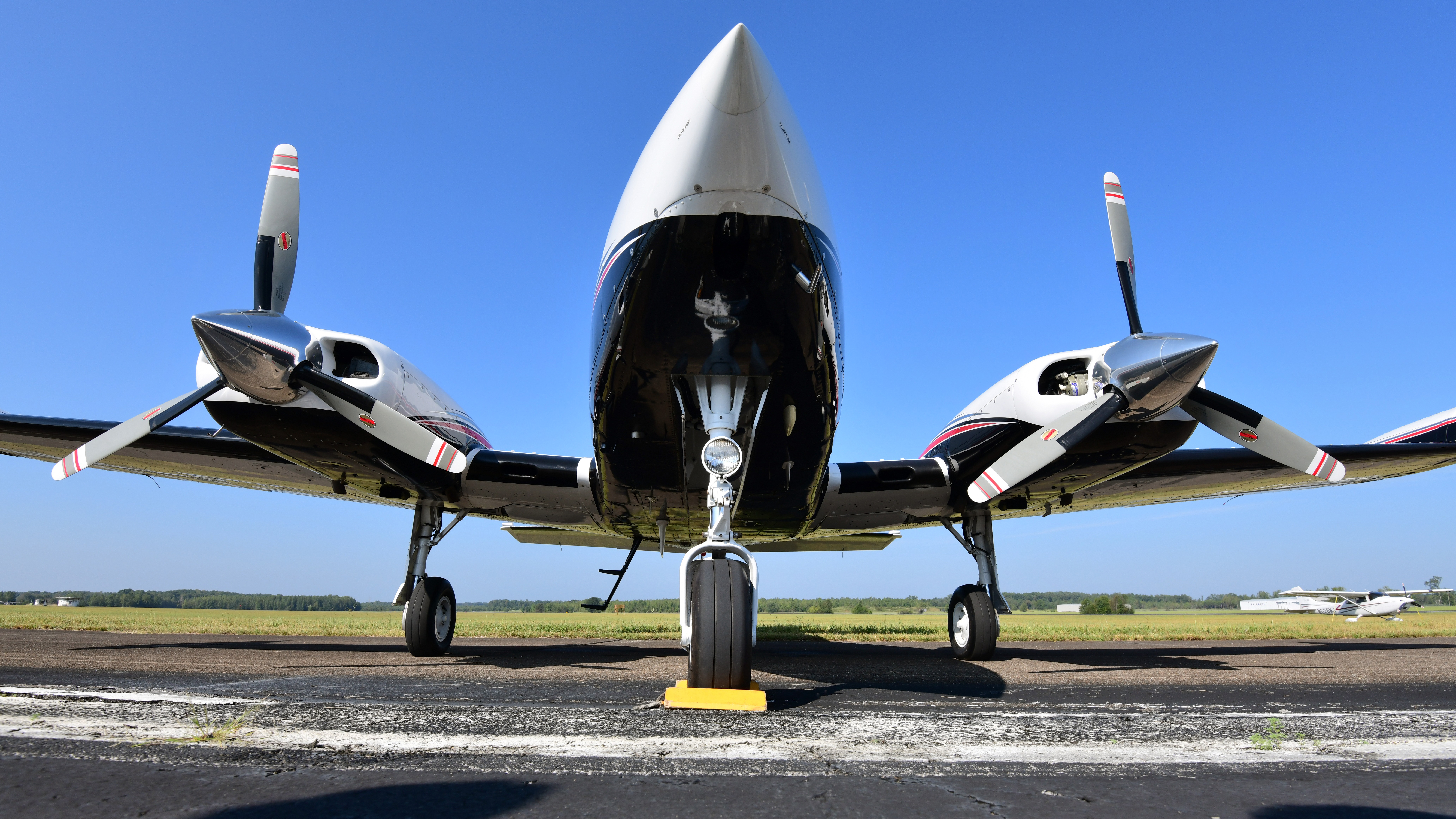 The Cessna 310R was built in 1975 and represents the final iteration of the venerable twin, with a 32-inch nose stretch to accommodate more baggage and avionics.