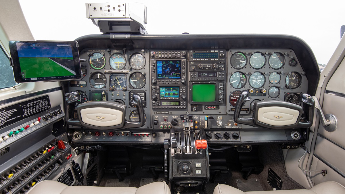 Cessna 310 Interior