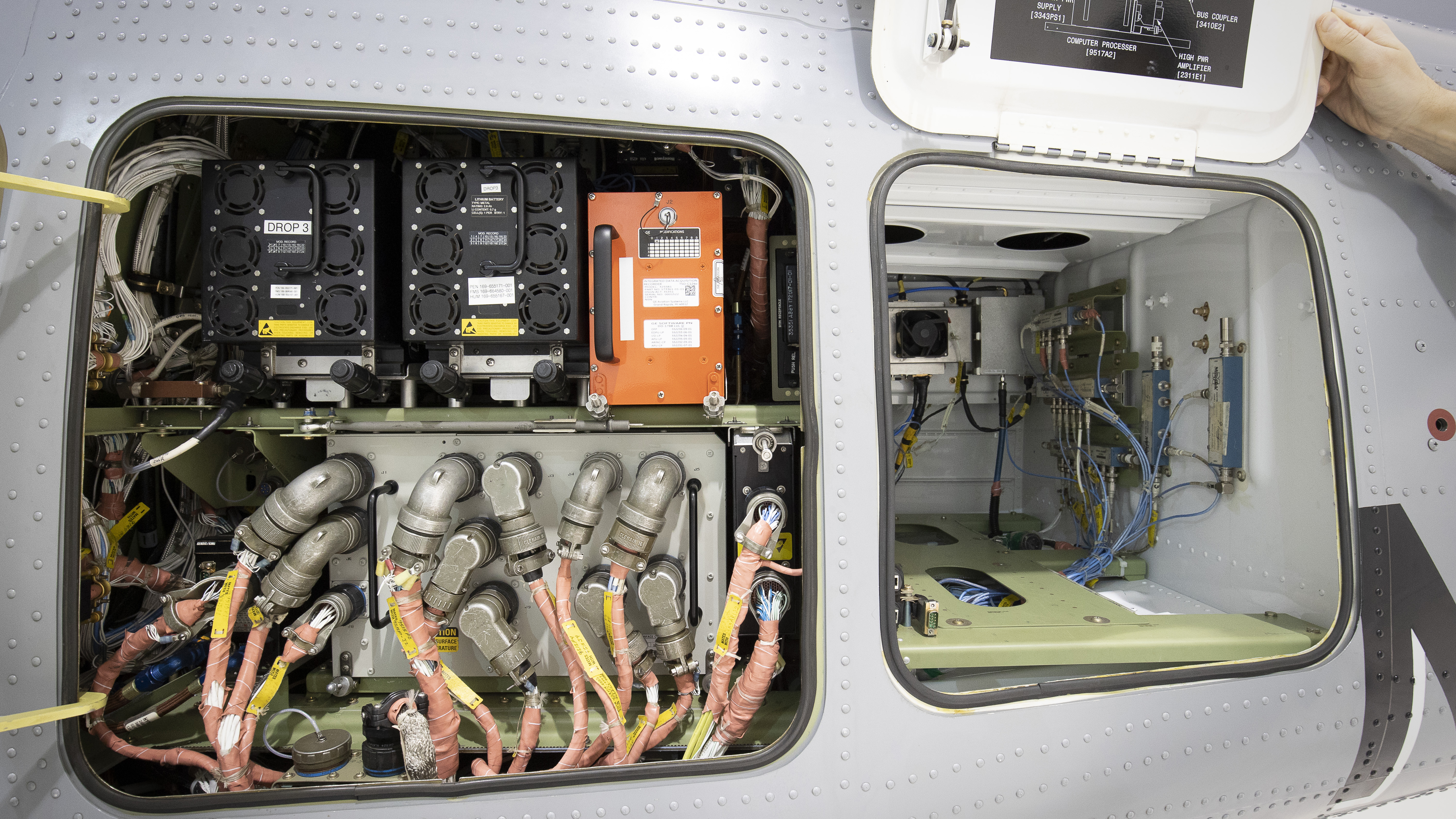 All those avionics run the AT–6’s central interface control unit, which manages the graphics, communications, and other functions of the weapons systems.