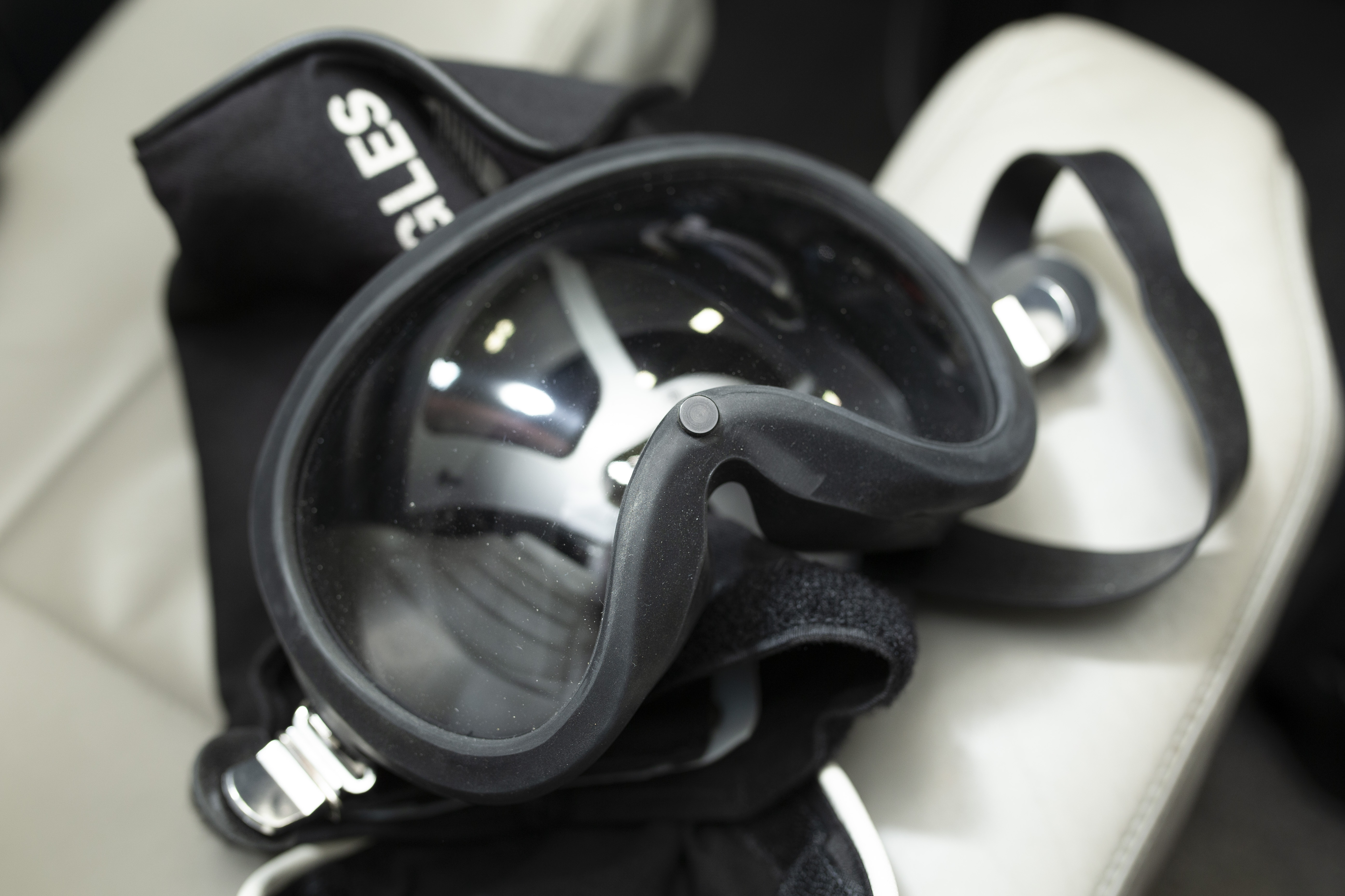 ...and smoke goggles...