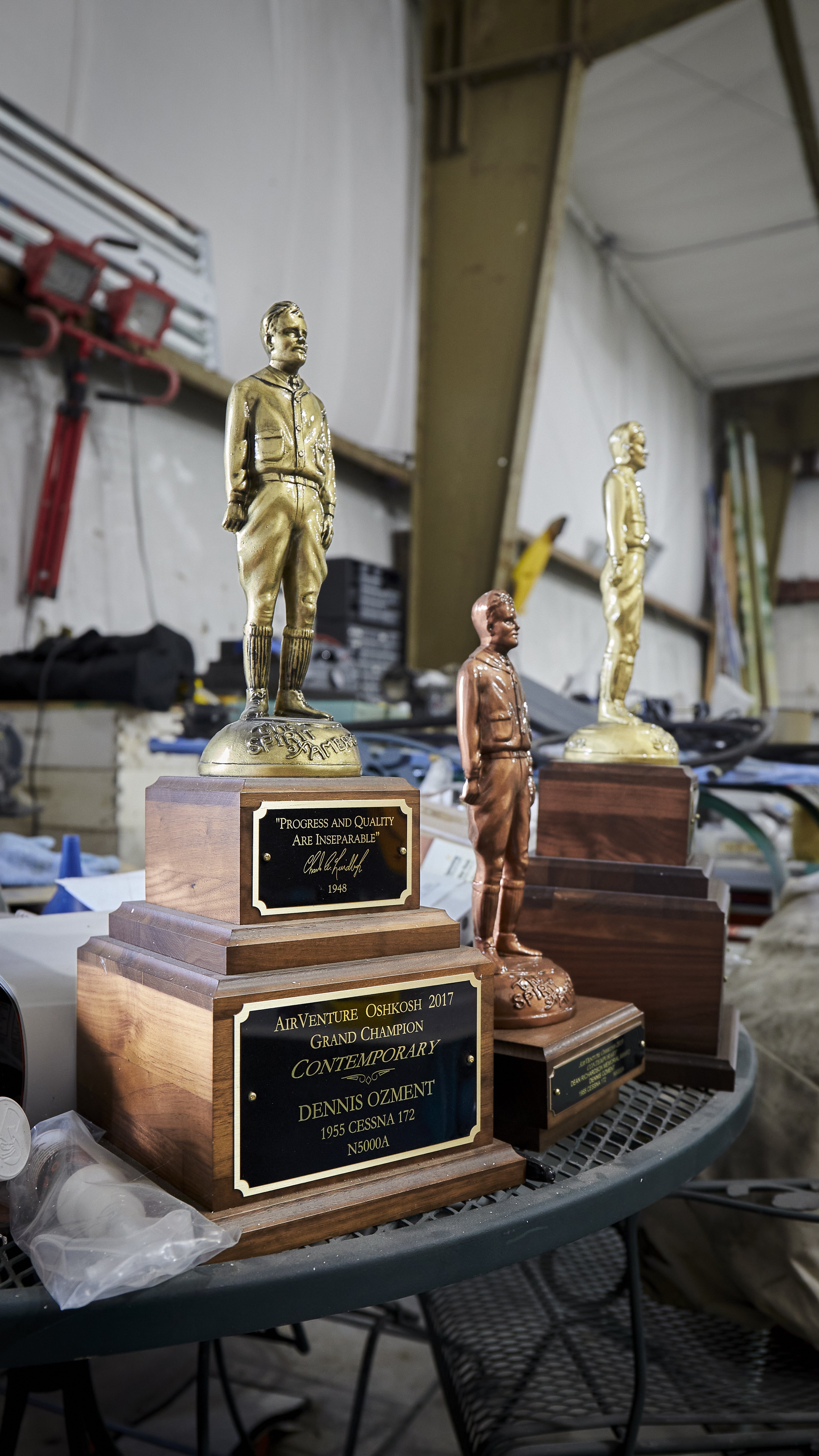 Dennis Ozment’s growing collection of Lindys.