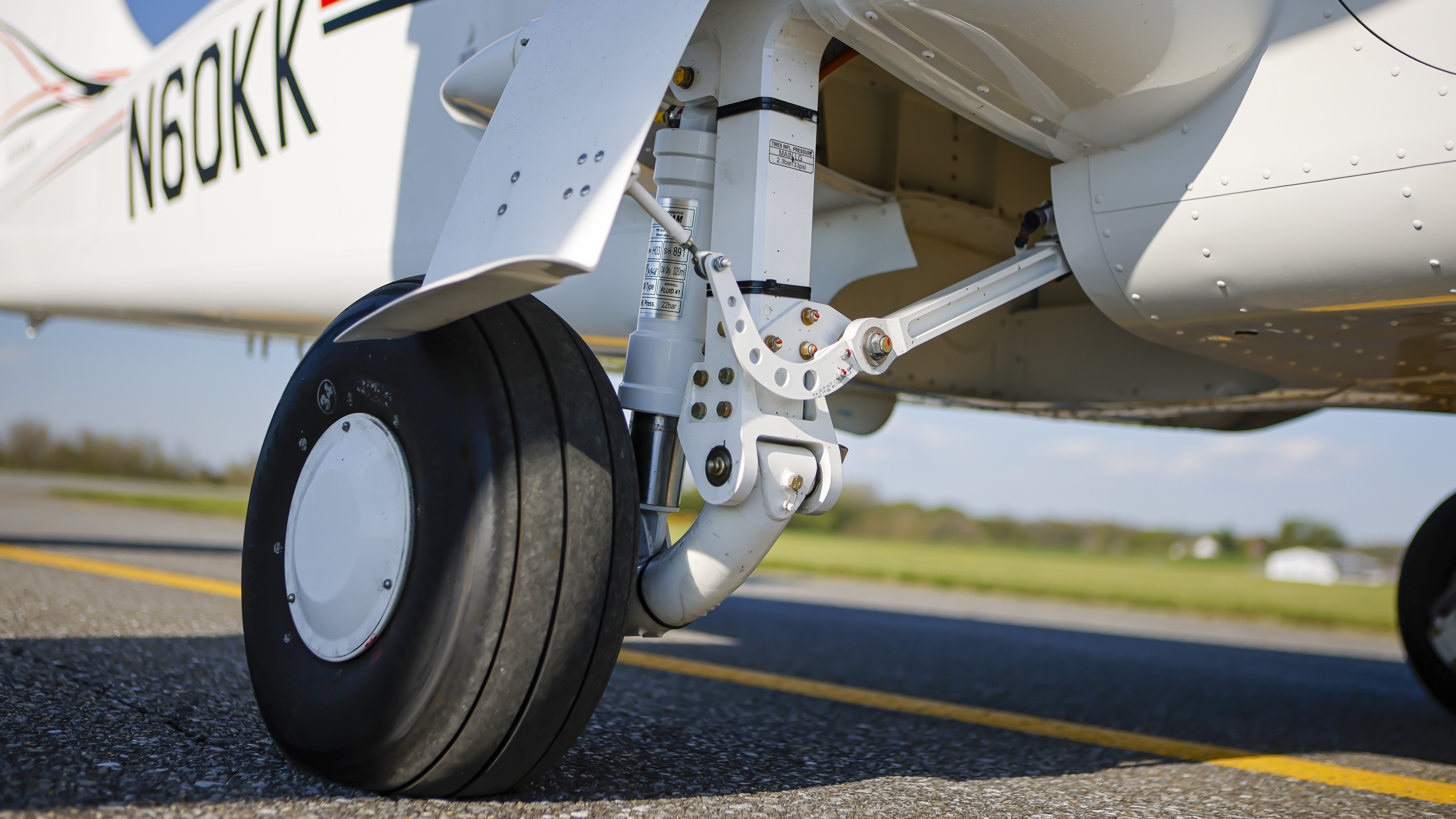 Trailing link landing gear are easy to inspect and forgiving for pilots new to a Tecnam.