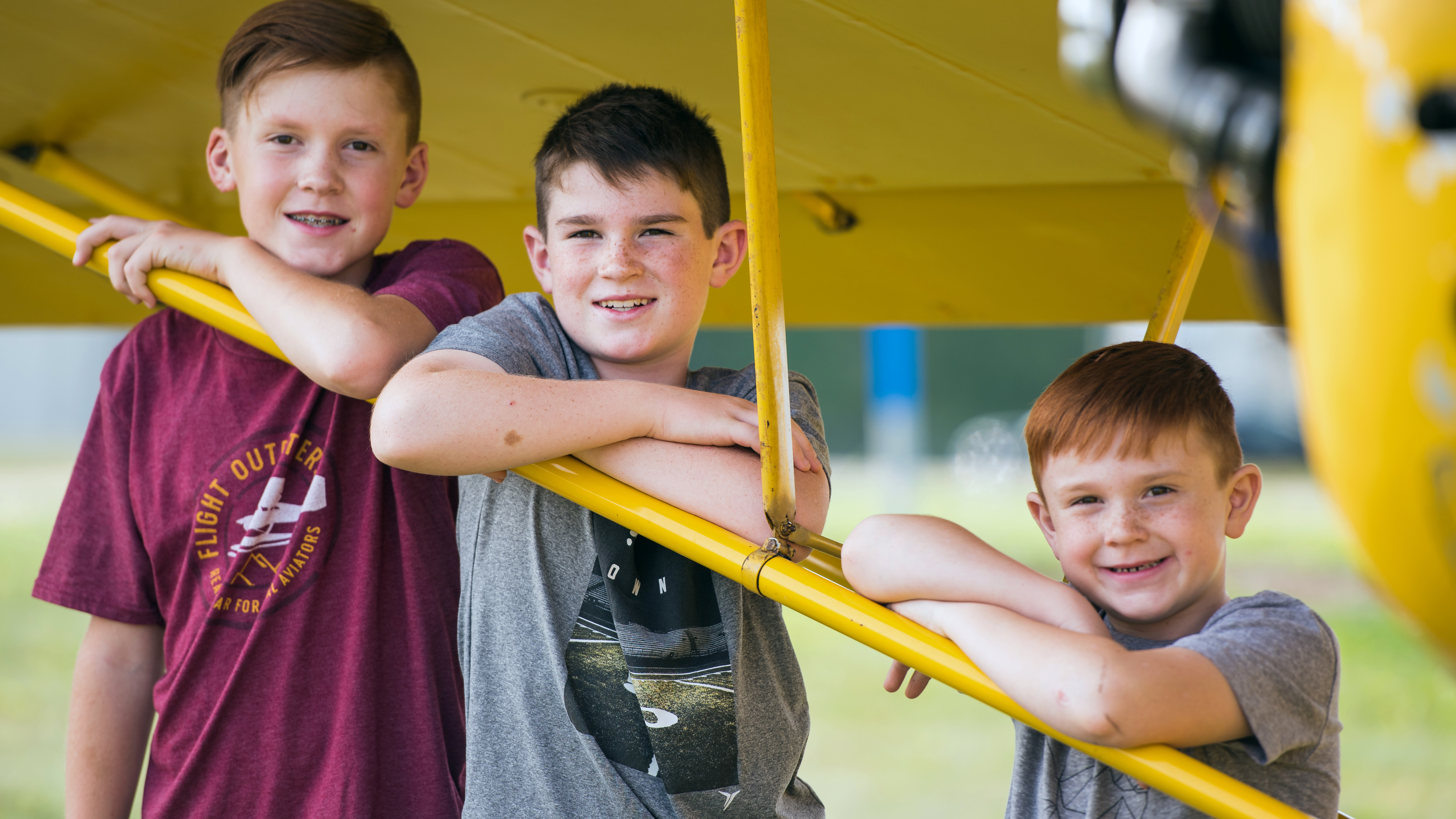 Brothers Bodey, Mavryk, and Haak.