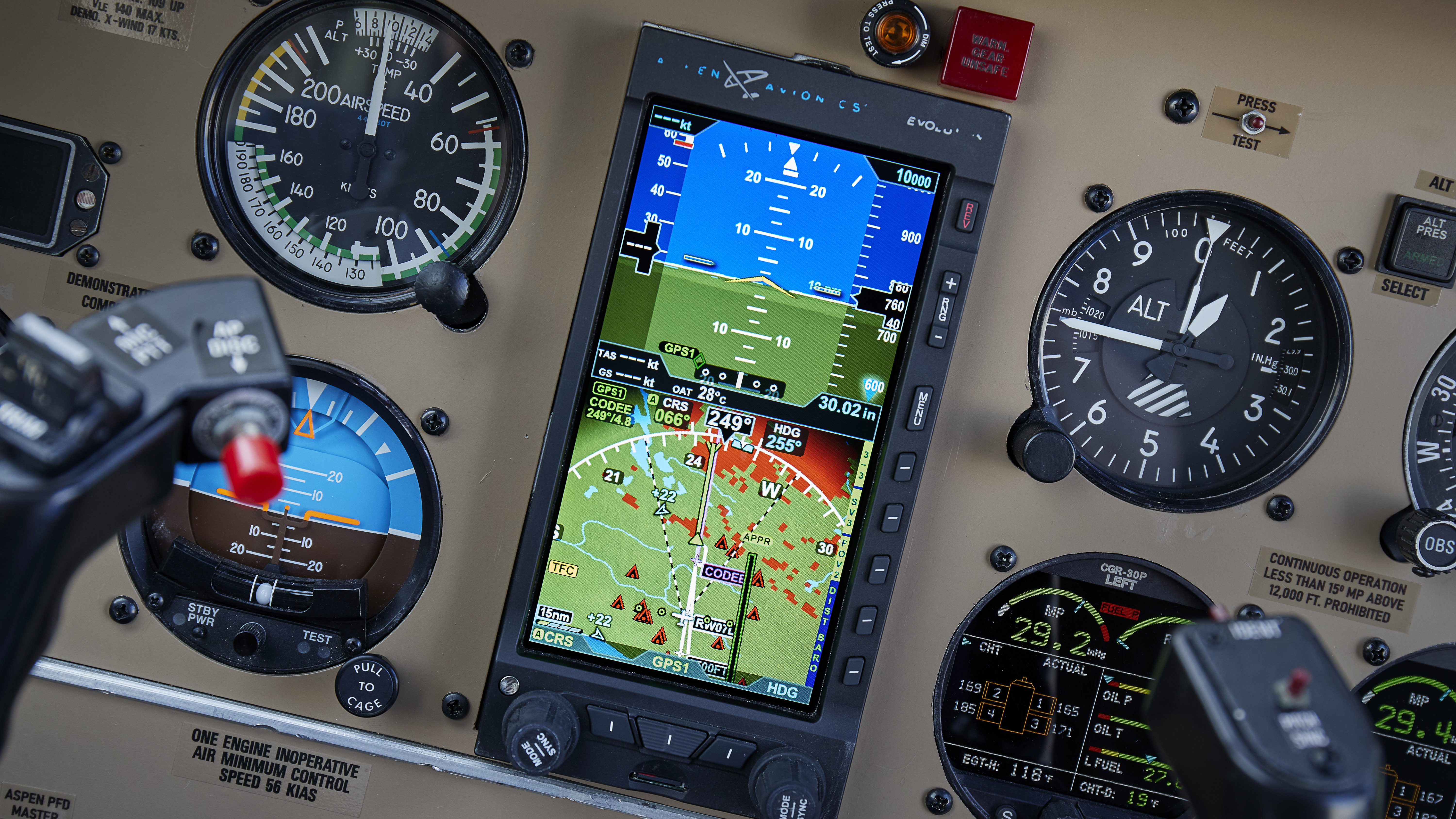 The Seminole has an Aspen with synthetic vision.