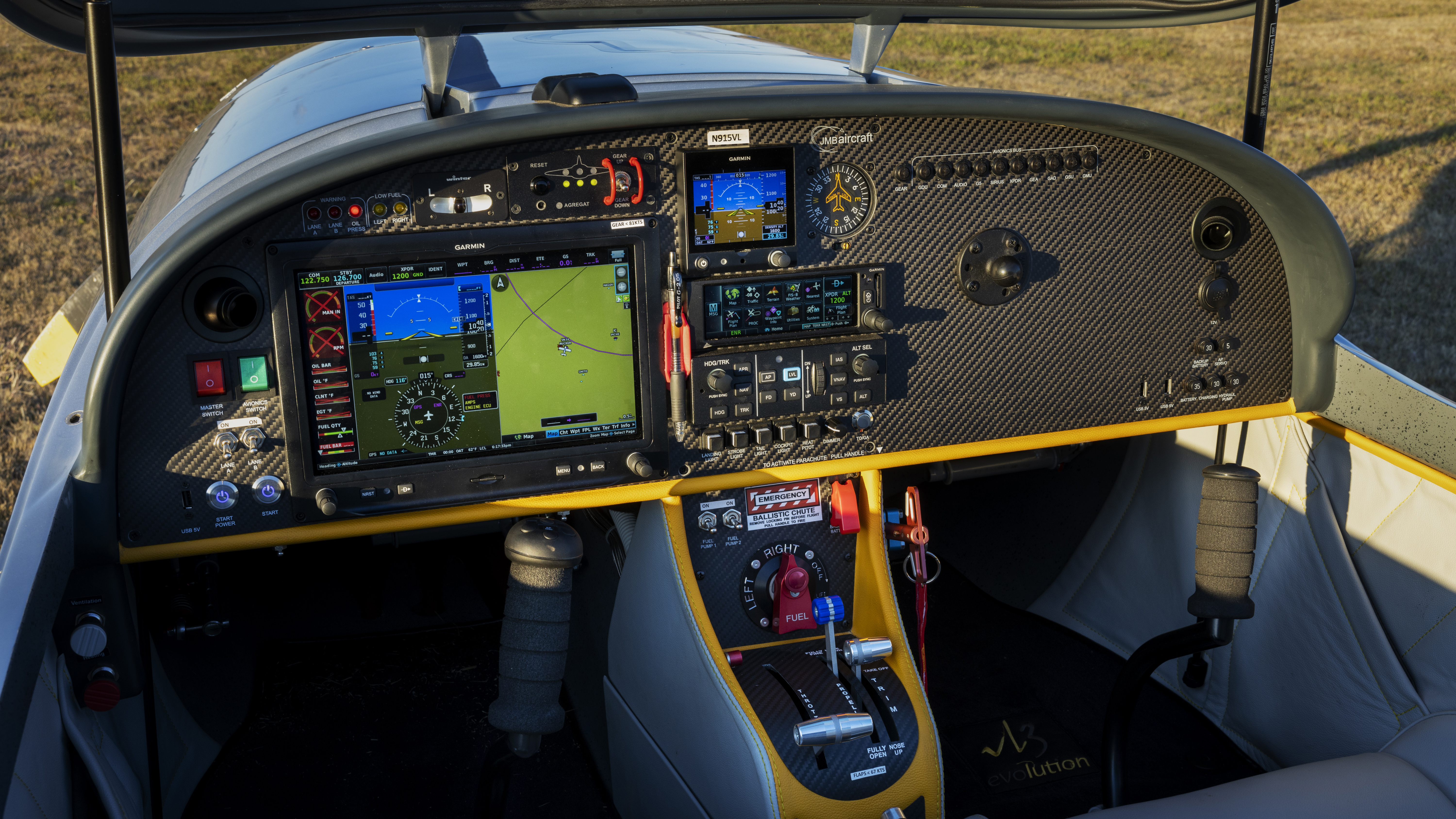 A look at the instrument panel.