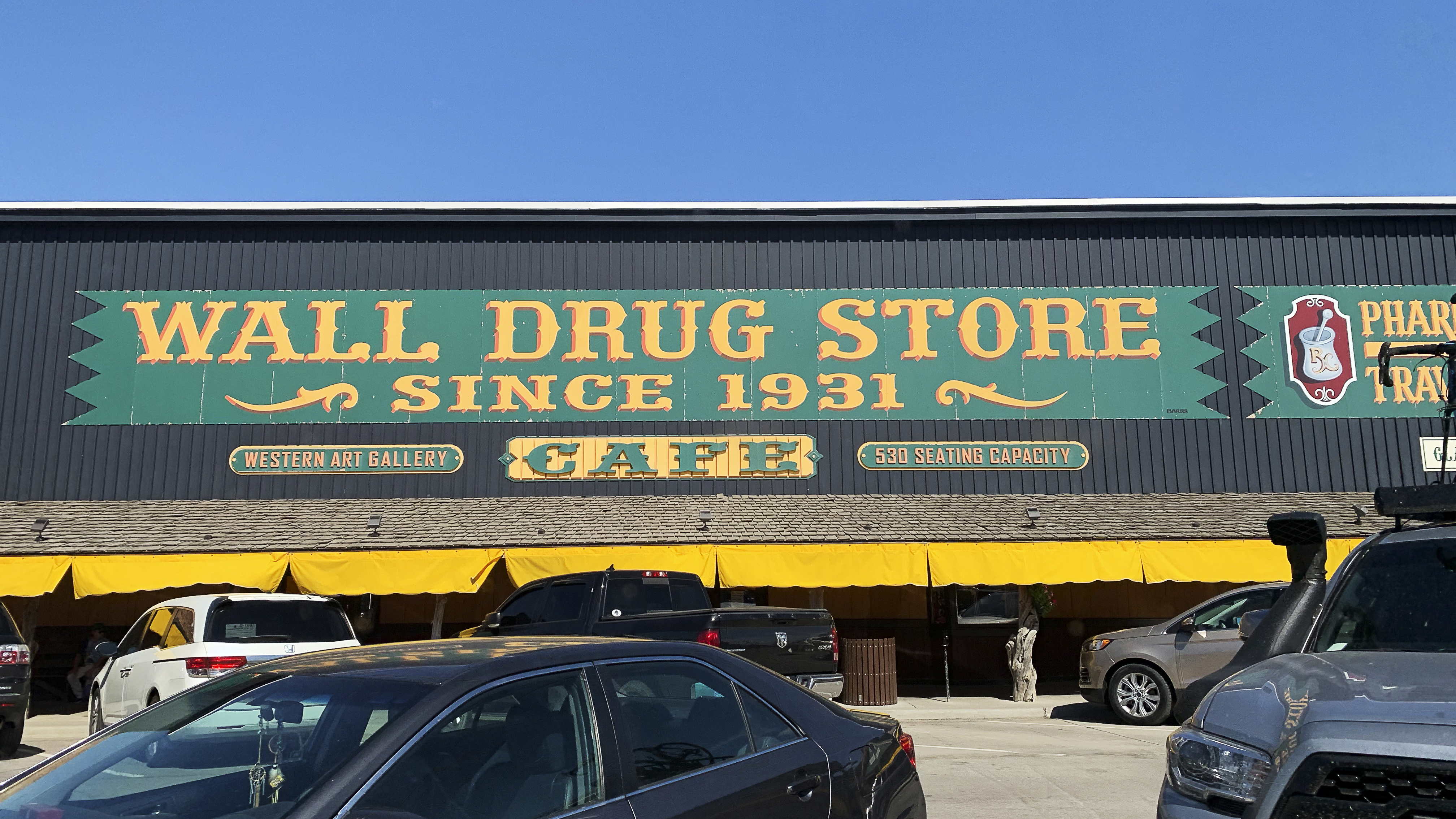 Wall Drug is a legendary South Dakota roadside attraction.