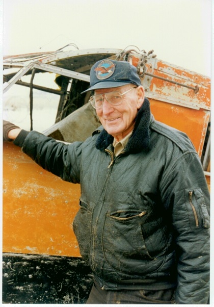 Eugene O. Frank purchased the damaged airplane in 1955, and it stayed in his Idaho hangar until after his death. It’s now being restored in Washington state.