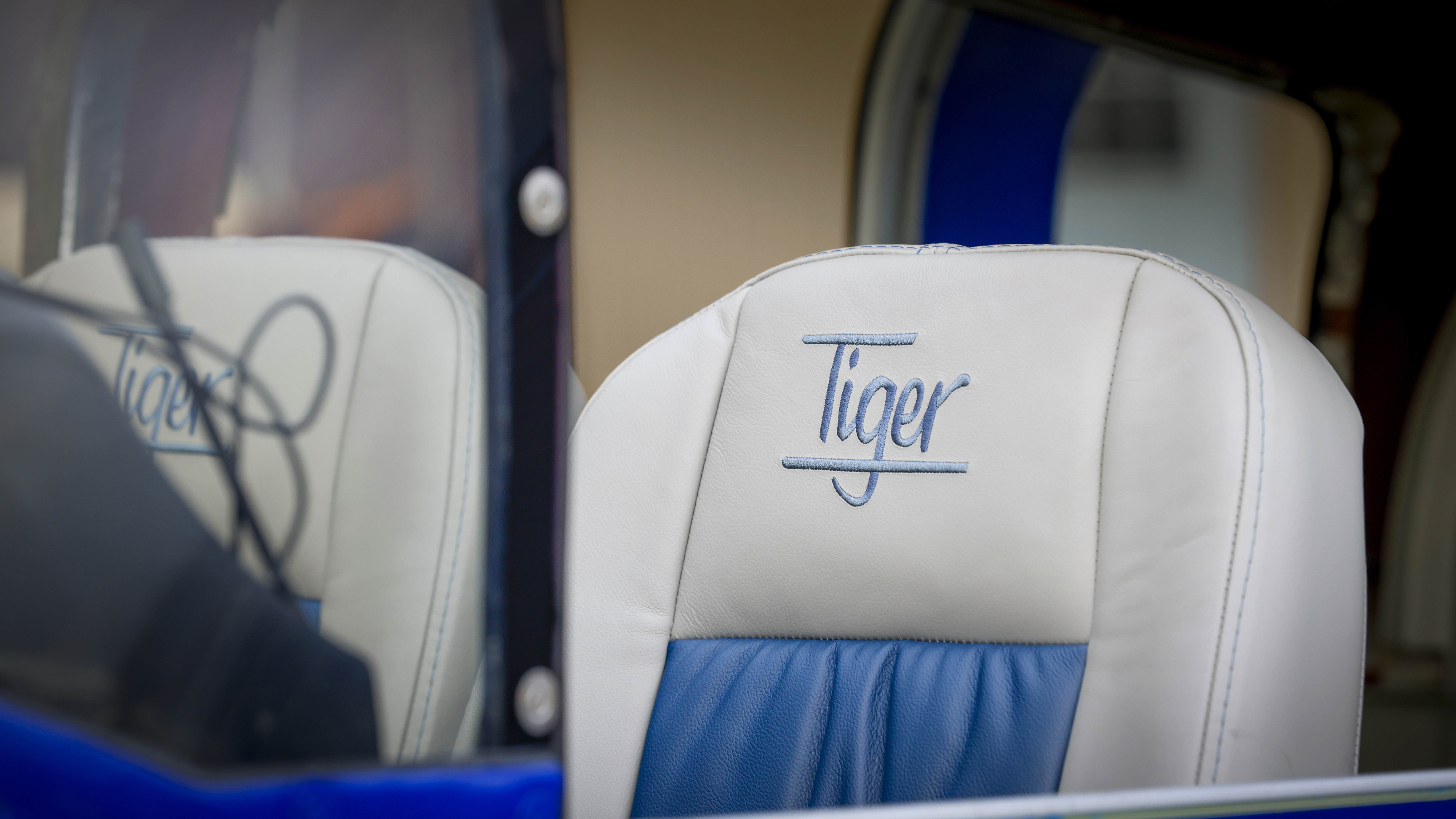 New leather seats...