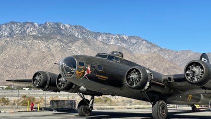 Visitors can book to take a warbird ride while visiting.